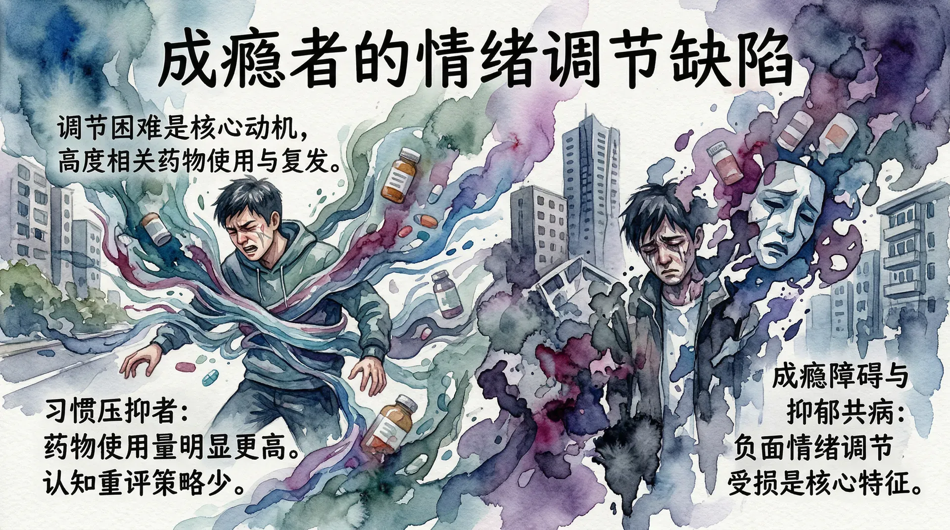 成瘾者的情绪调节缺陷