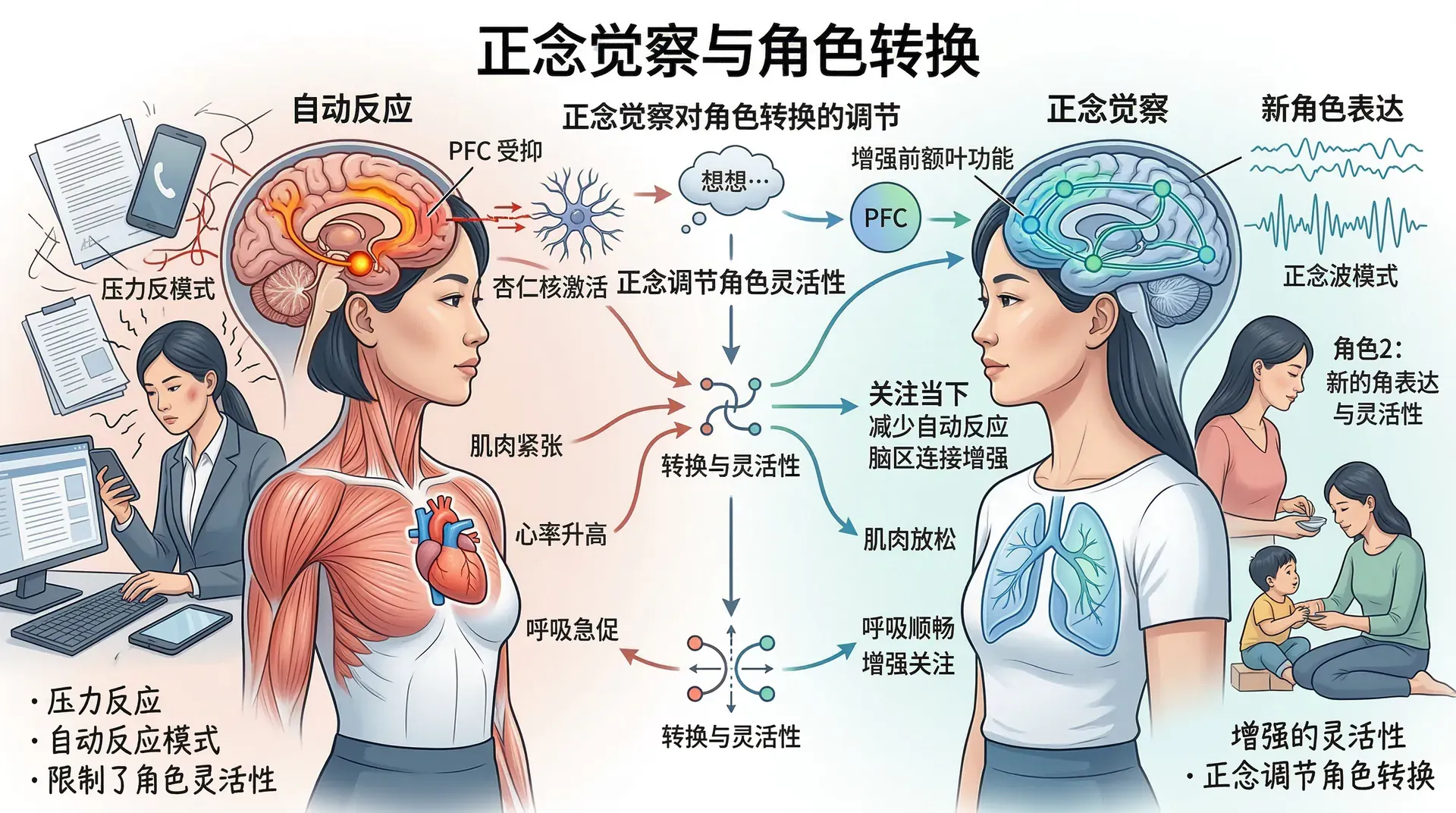正念觉察与角色转换
