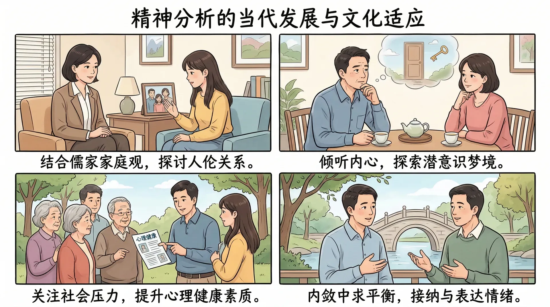 精神分析的当代发展与文化适应