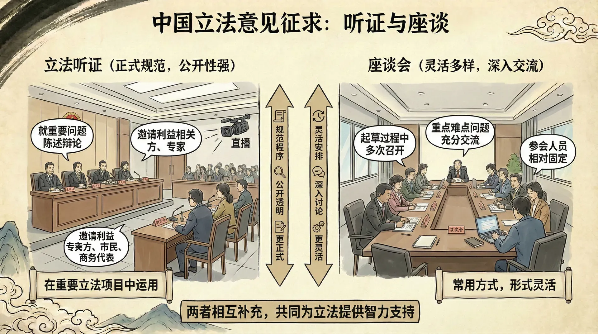 立法听证与座谈会