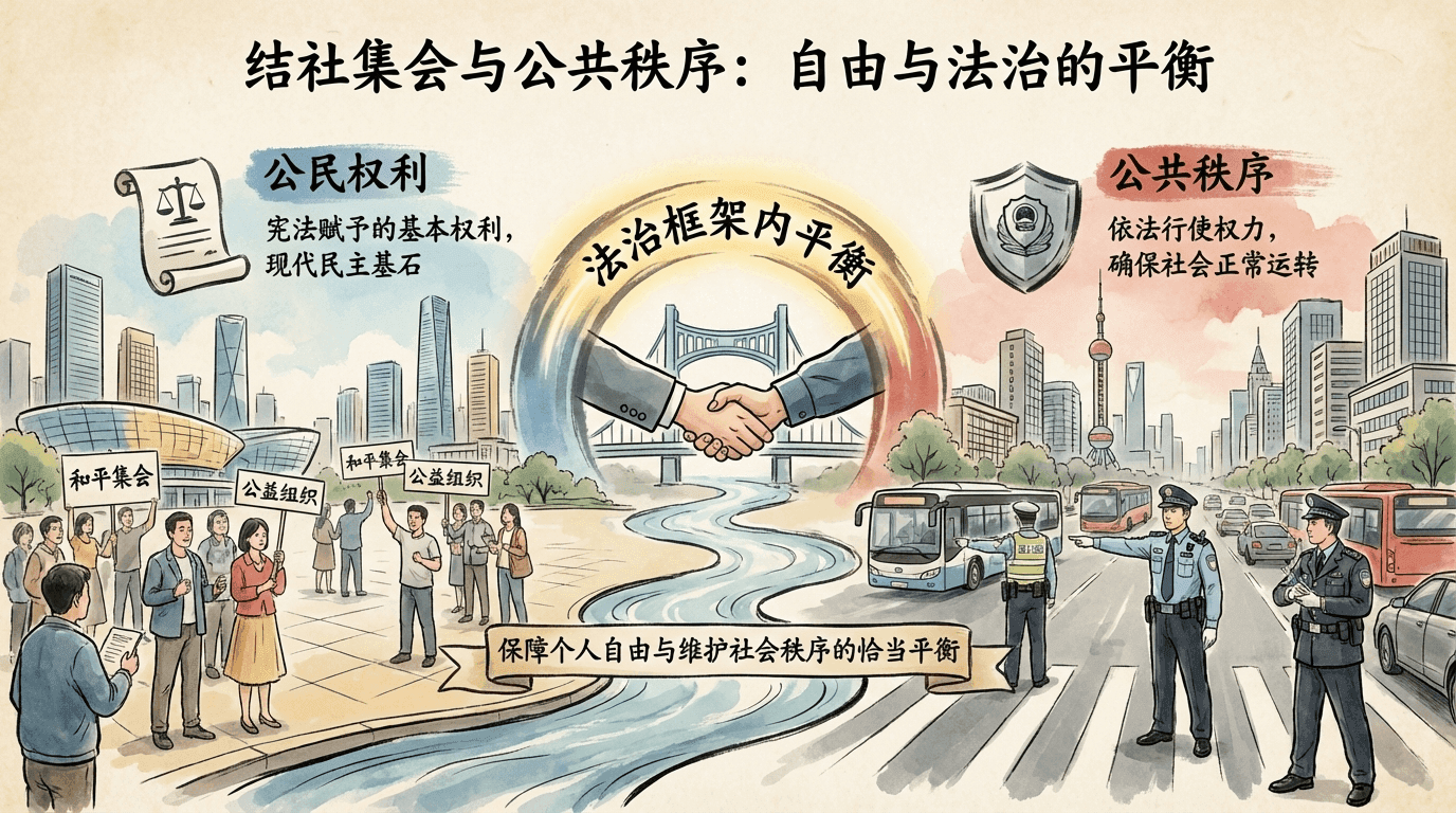 结社集会与公共秩序