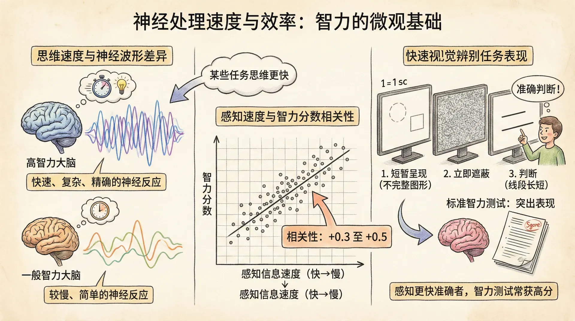 神经处理速度与效率