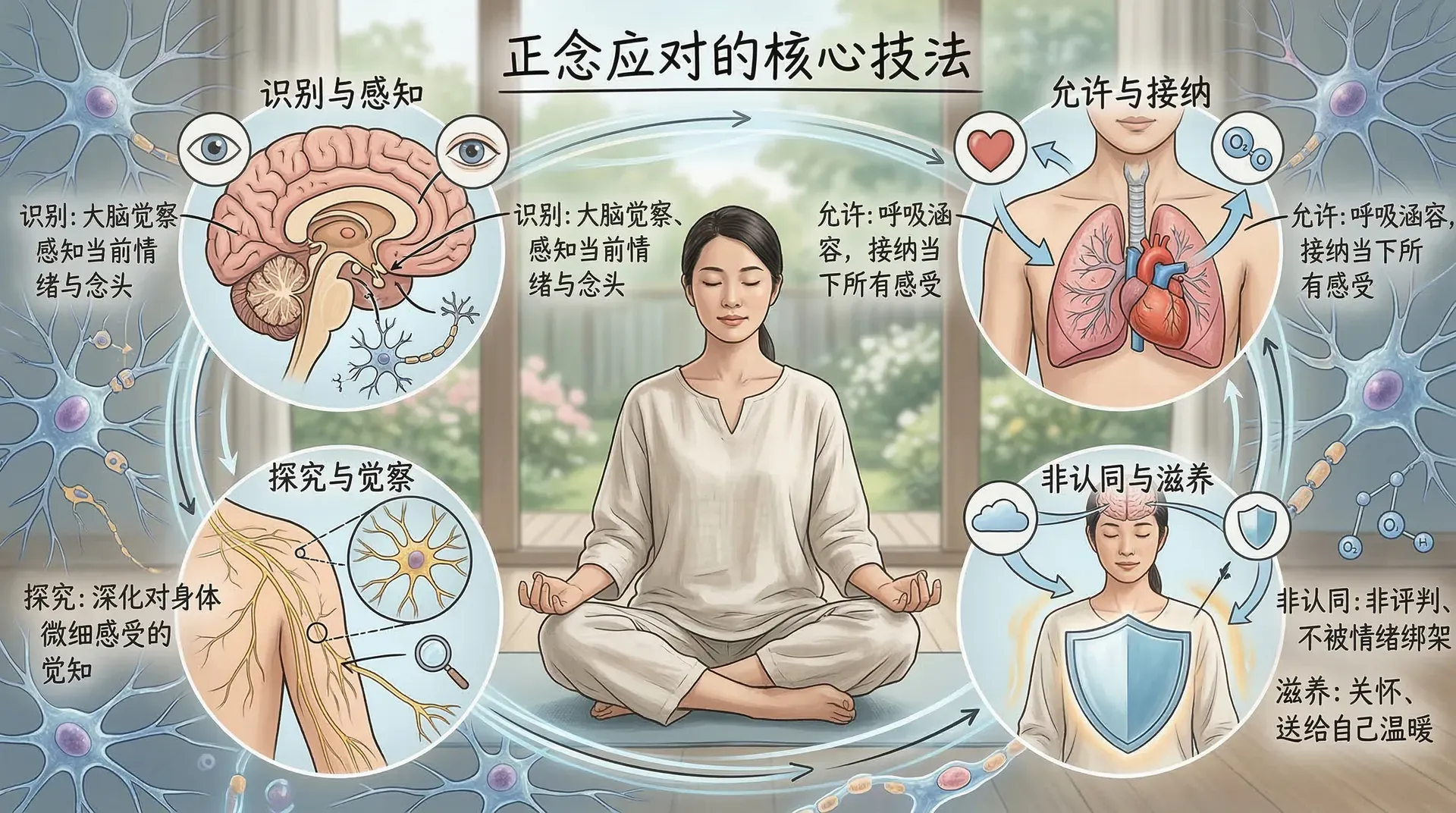 正念应对的核心技法