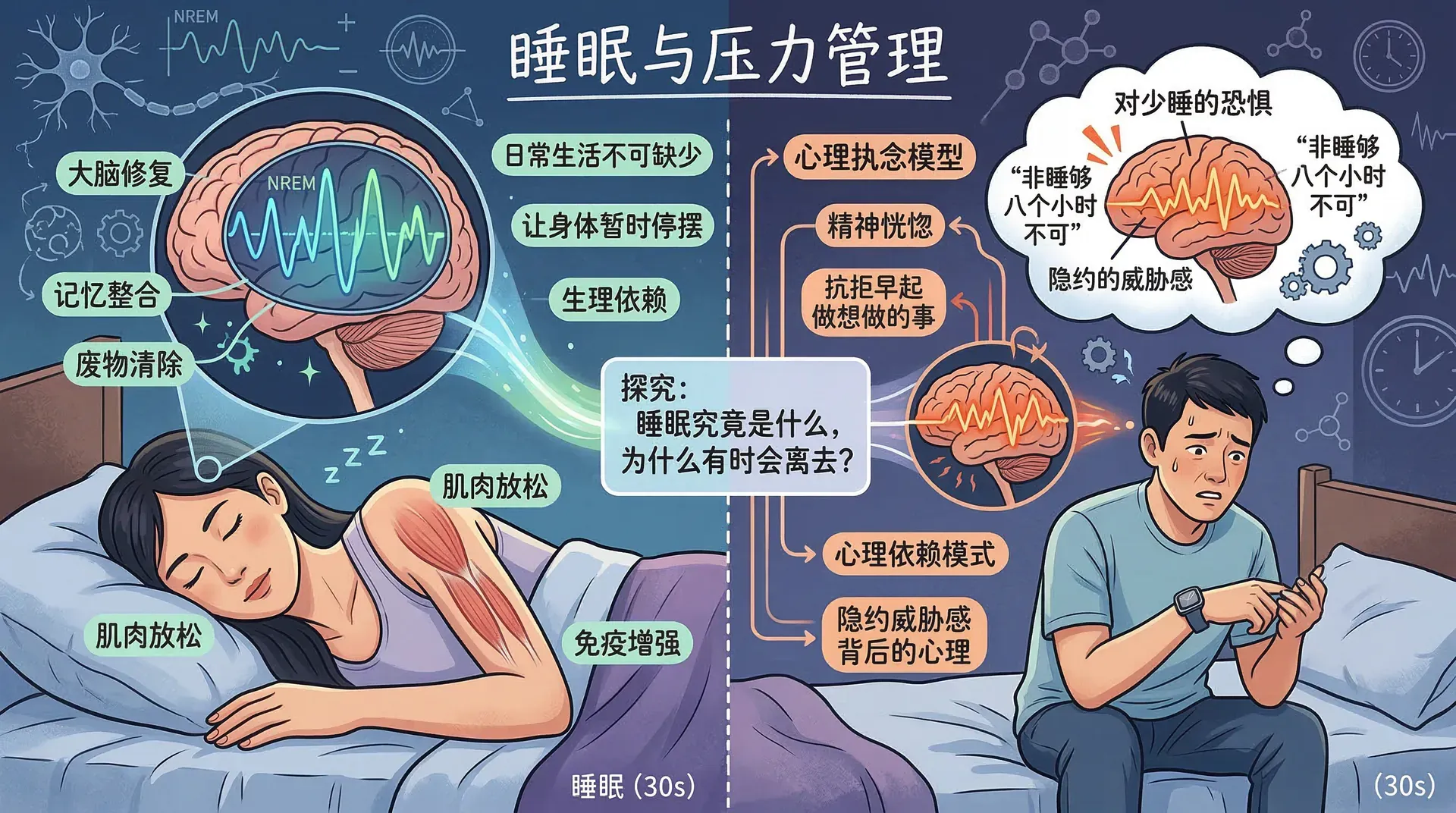 睡眠与压力管理