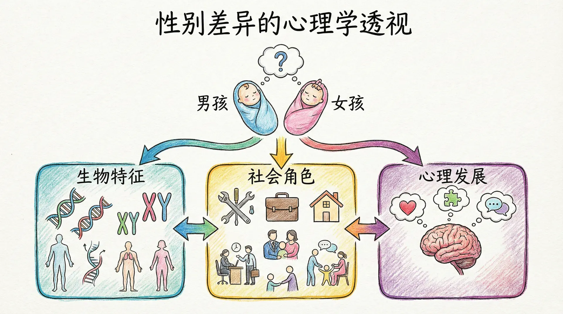 性别差异的心理学透视