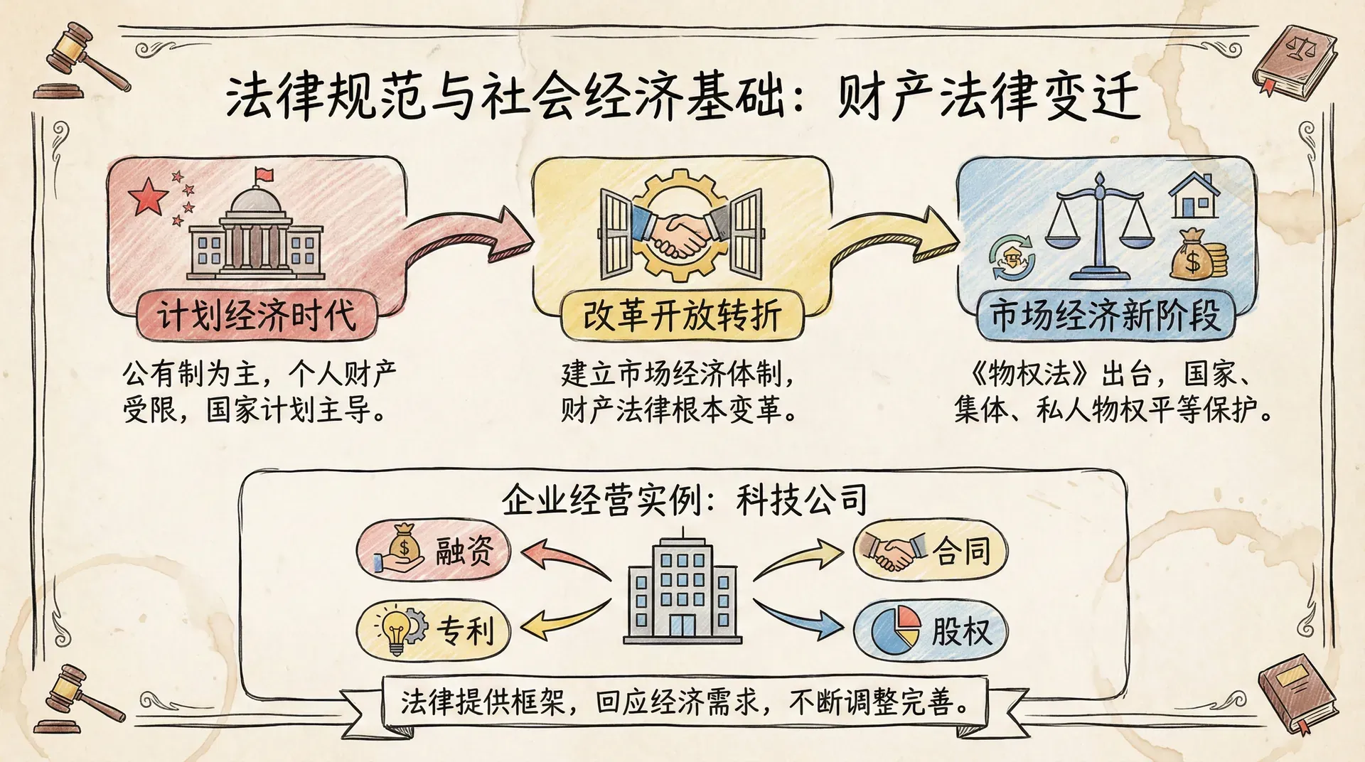 法律规范与社会经济基础