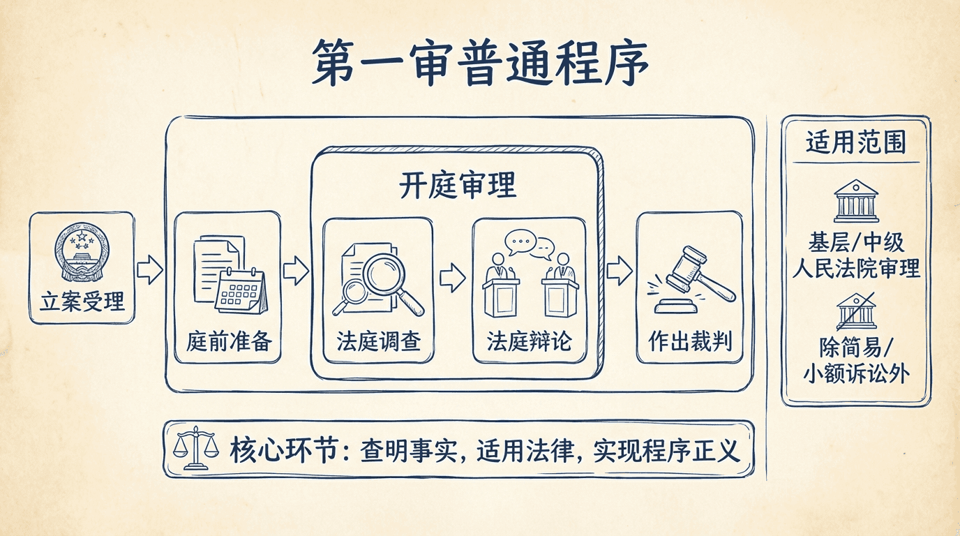 第一审普通程序
