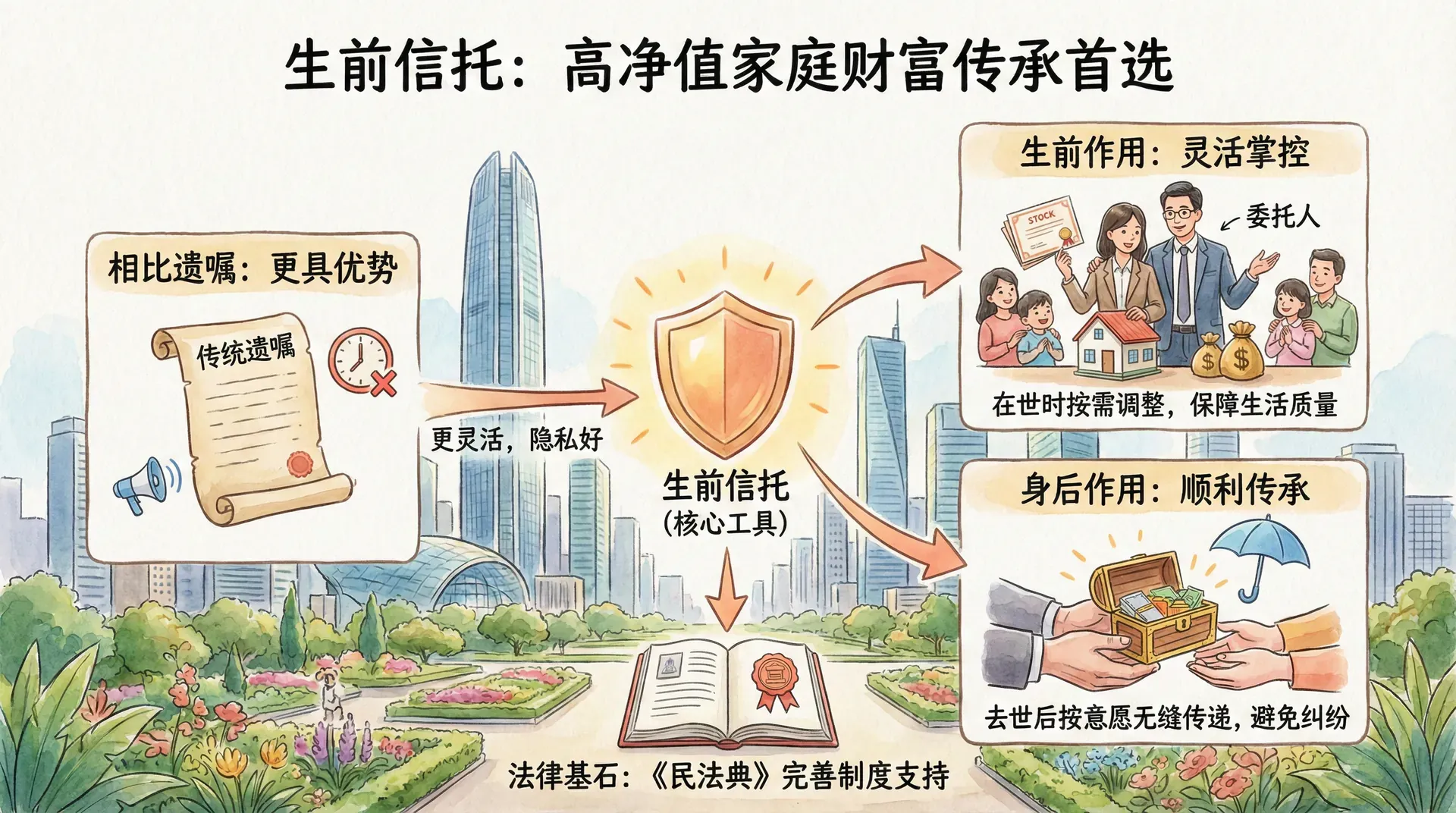 生前信托的应用