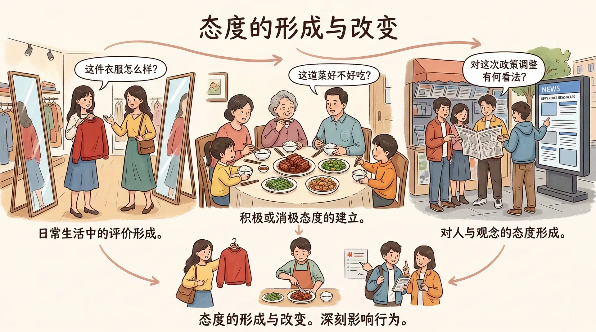 态度的形成与改变