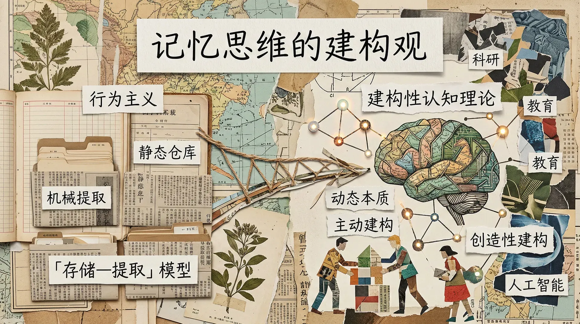 认知心理学的记忆与思维