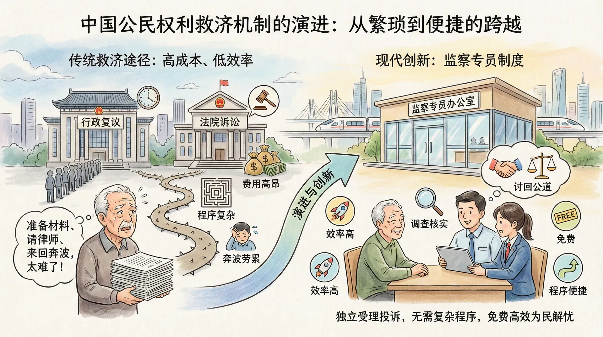 公民权利救济机制的演进