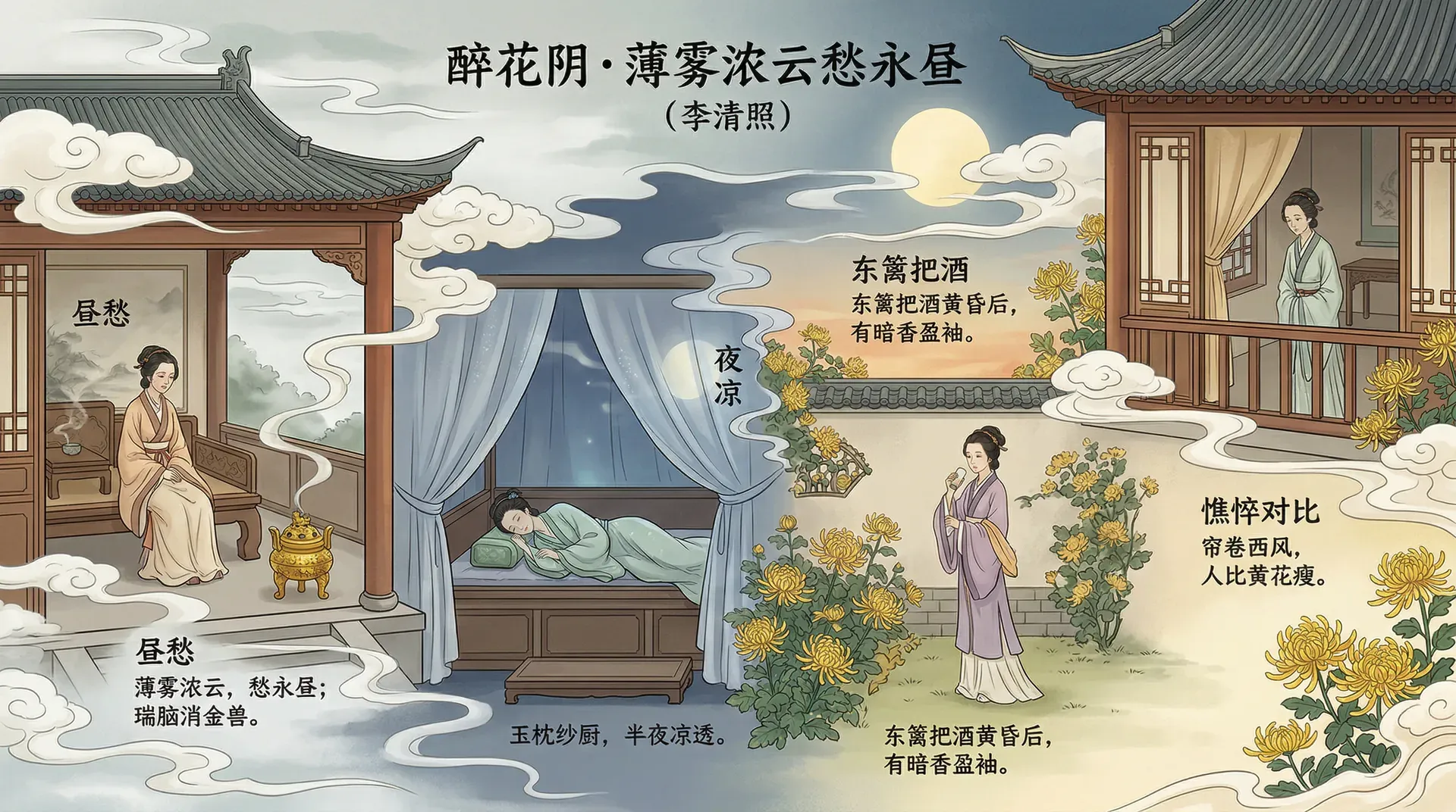 醉花阴·薄雾浓云愁永昼