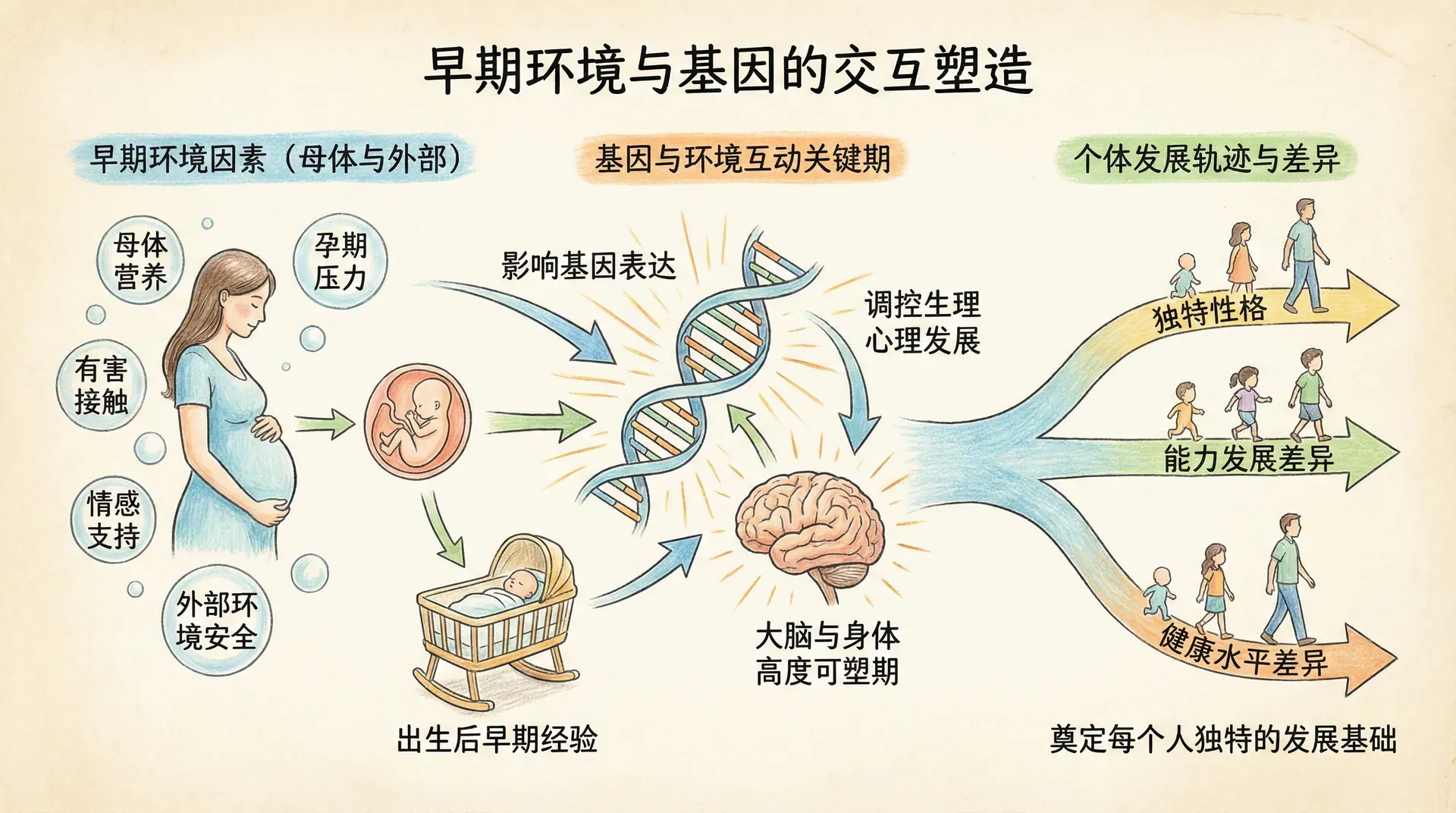 家庭环境与早期经验的塑造力量