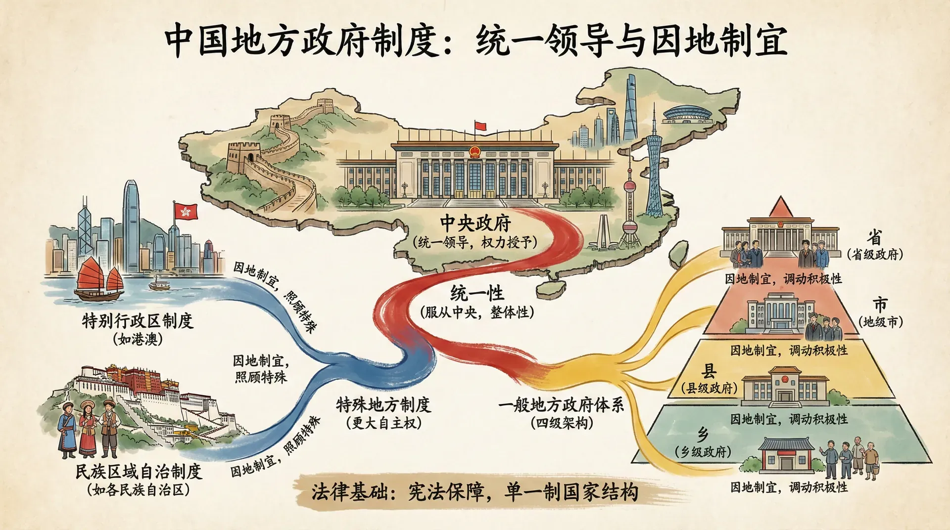 中国的地方政府制度