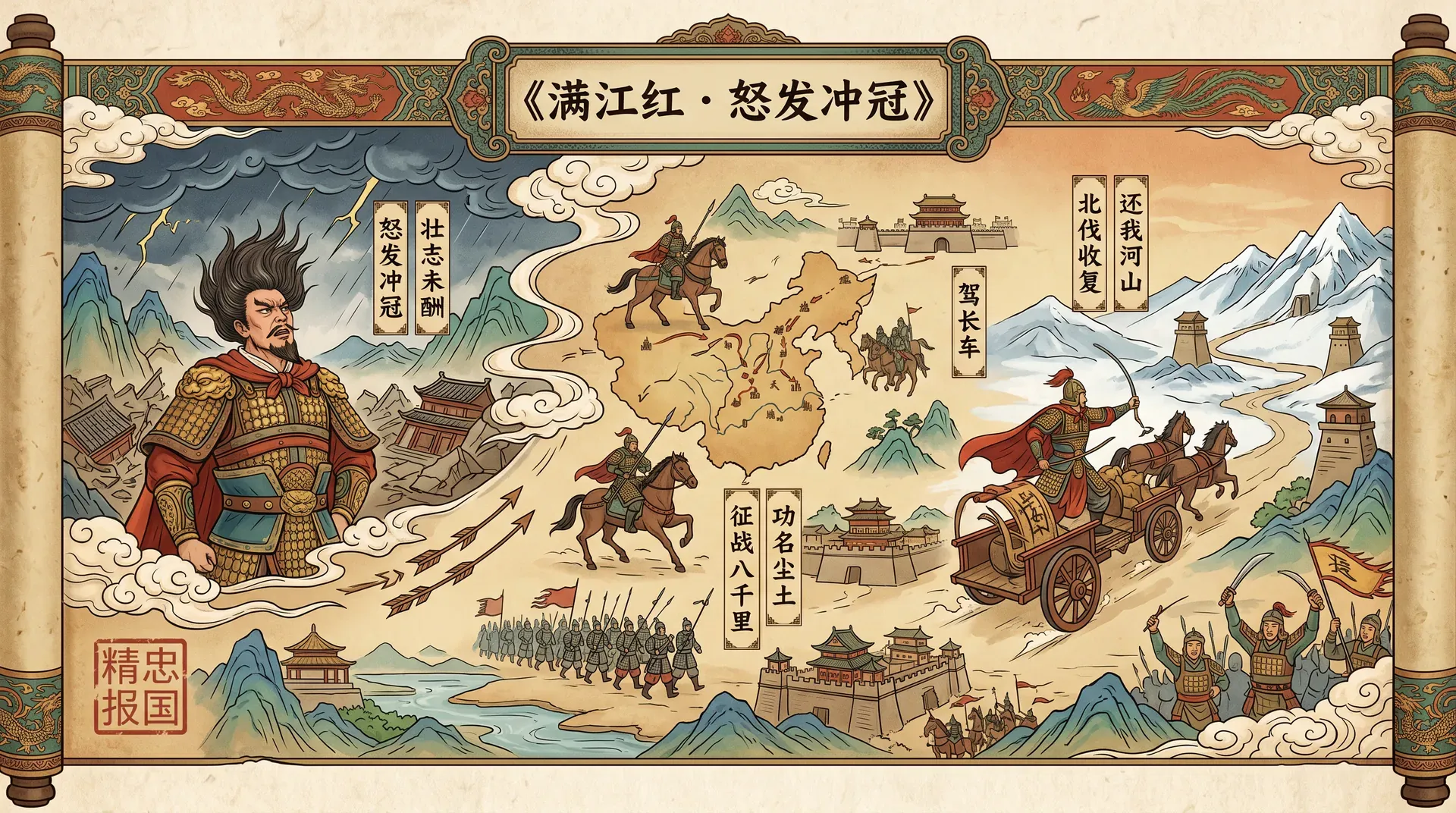 满江红·怒发冲冠