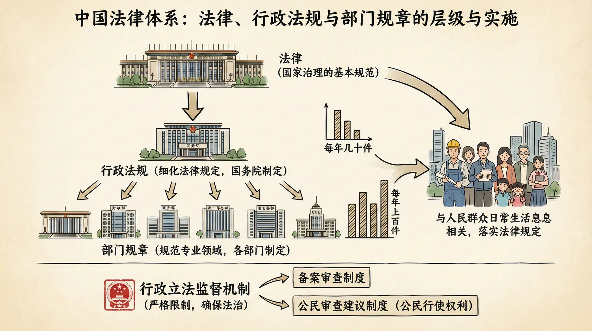 行政法规与部门规章