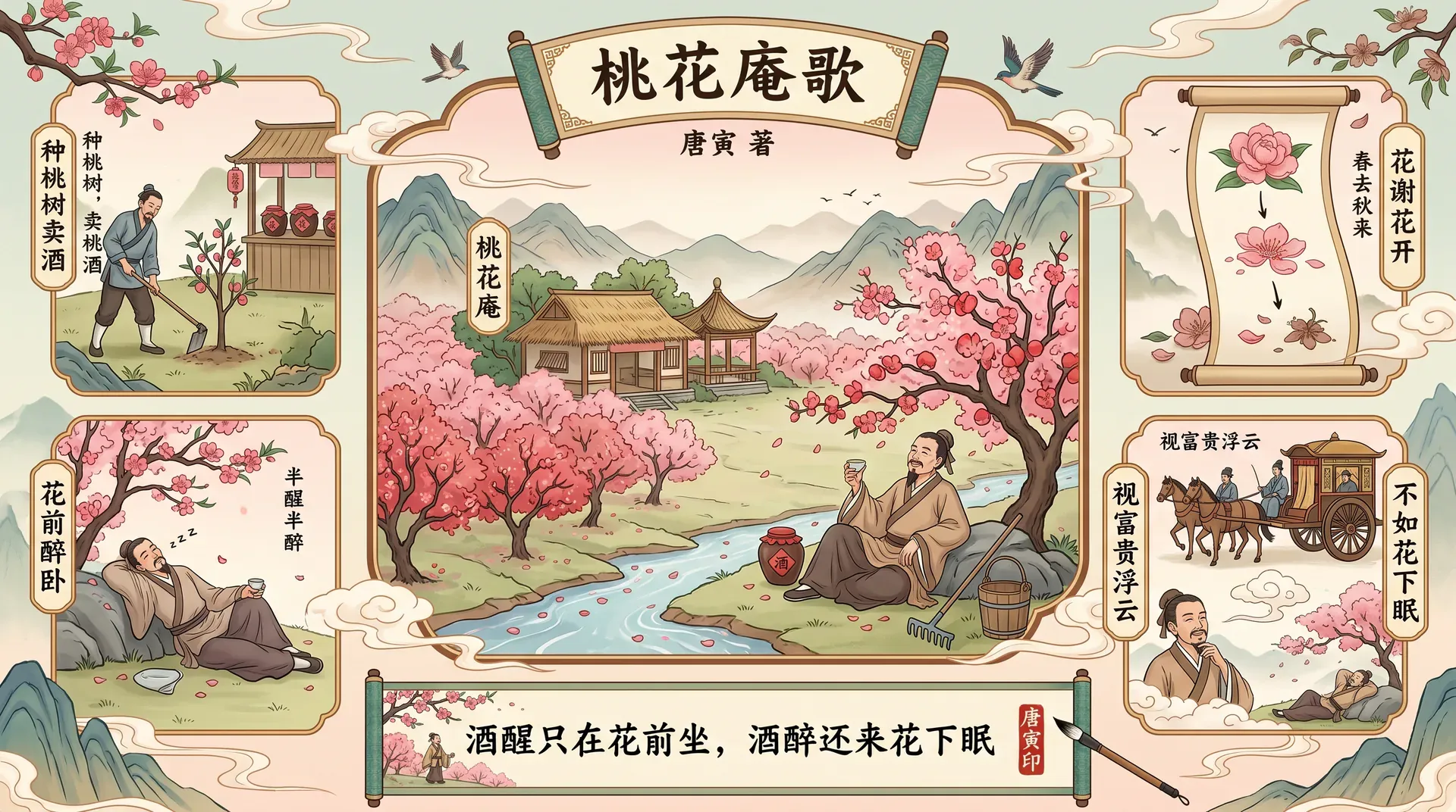 桃花庵歌