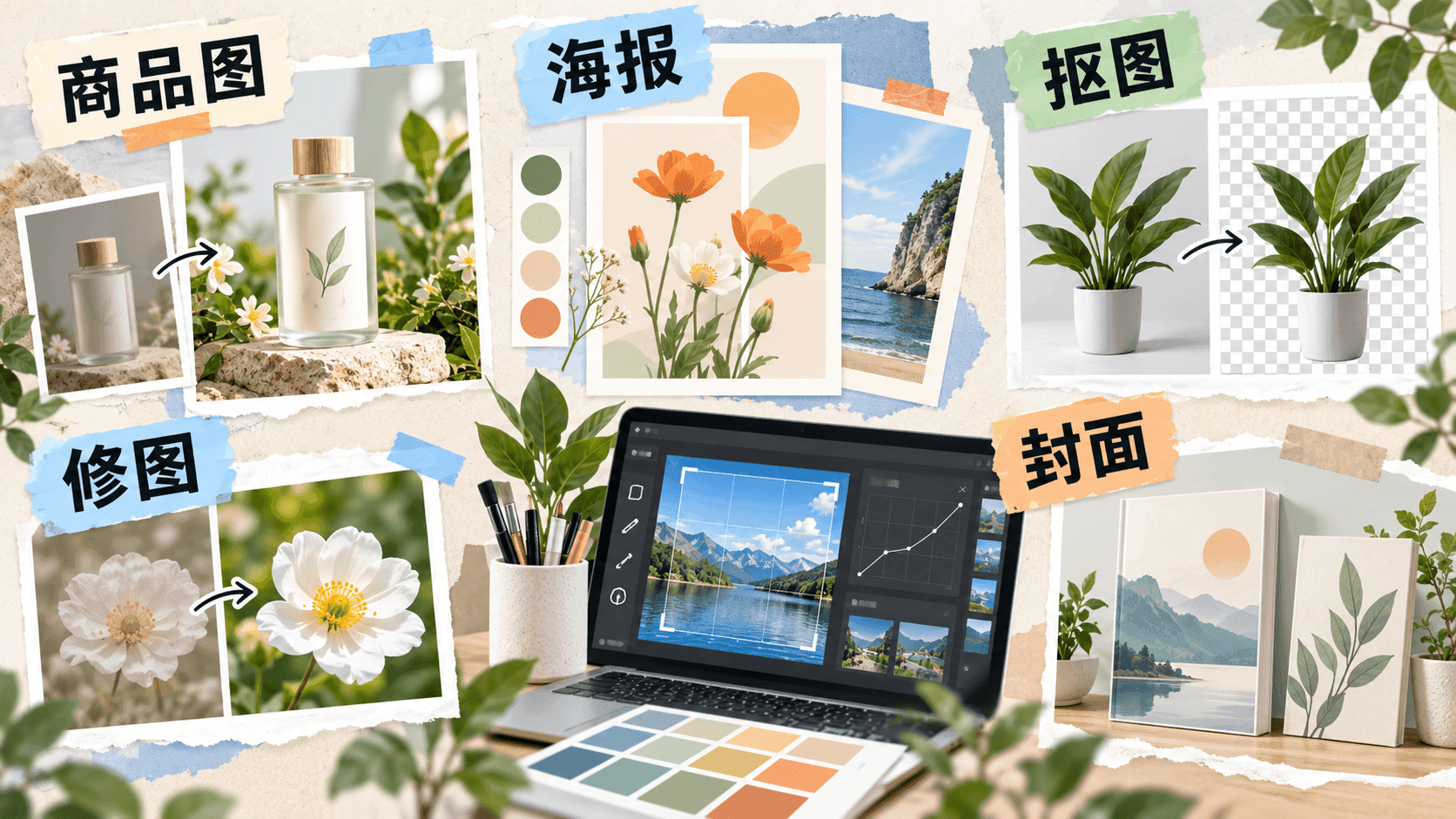 AI图片处理与实用设计