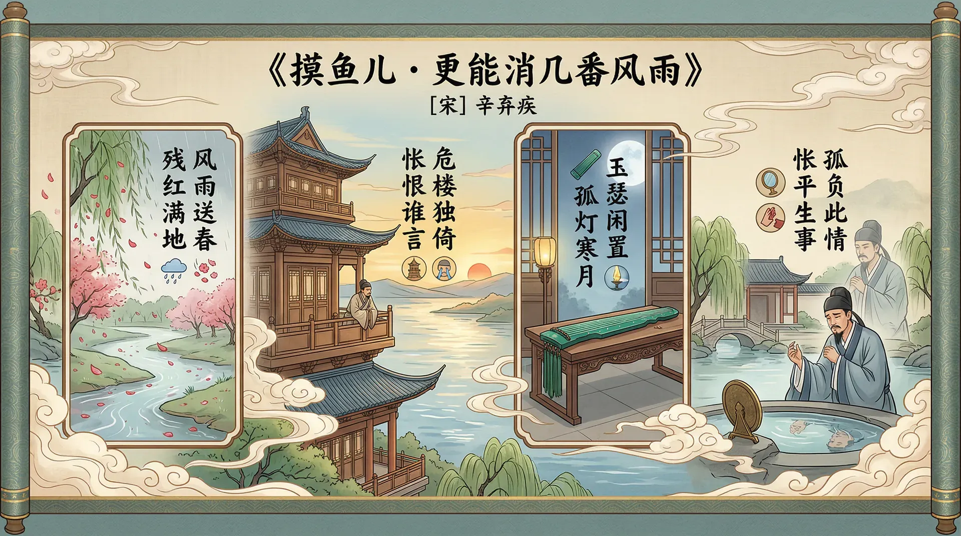 摸鱼儿·更能消几番风雨