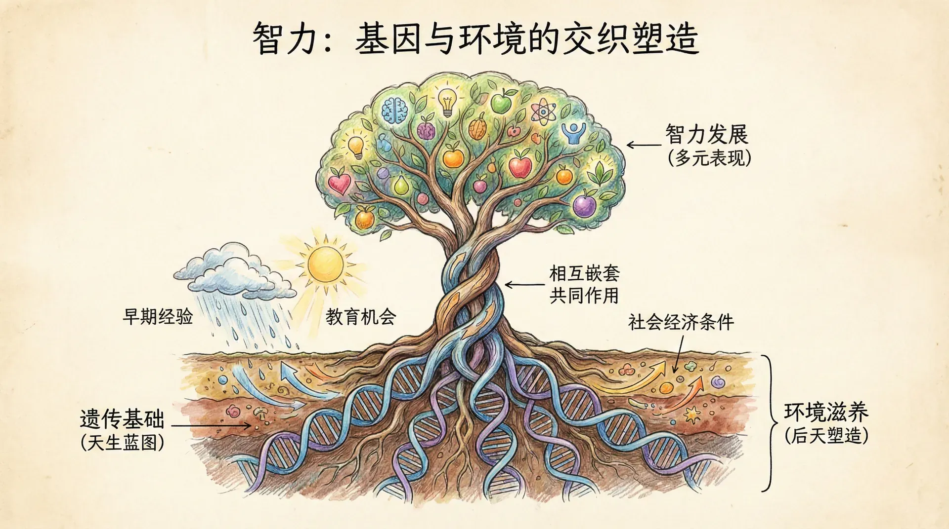 遗传与环境的交互作用