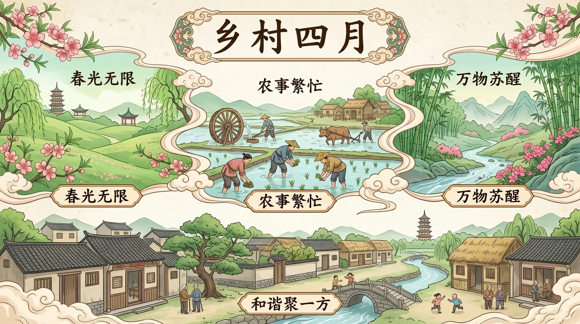 乡村四月