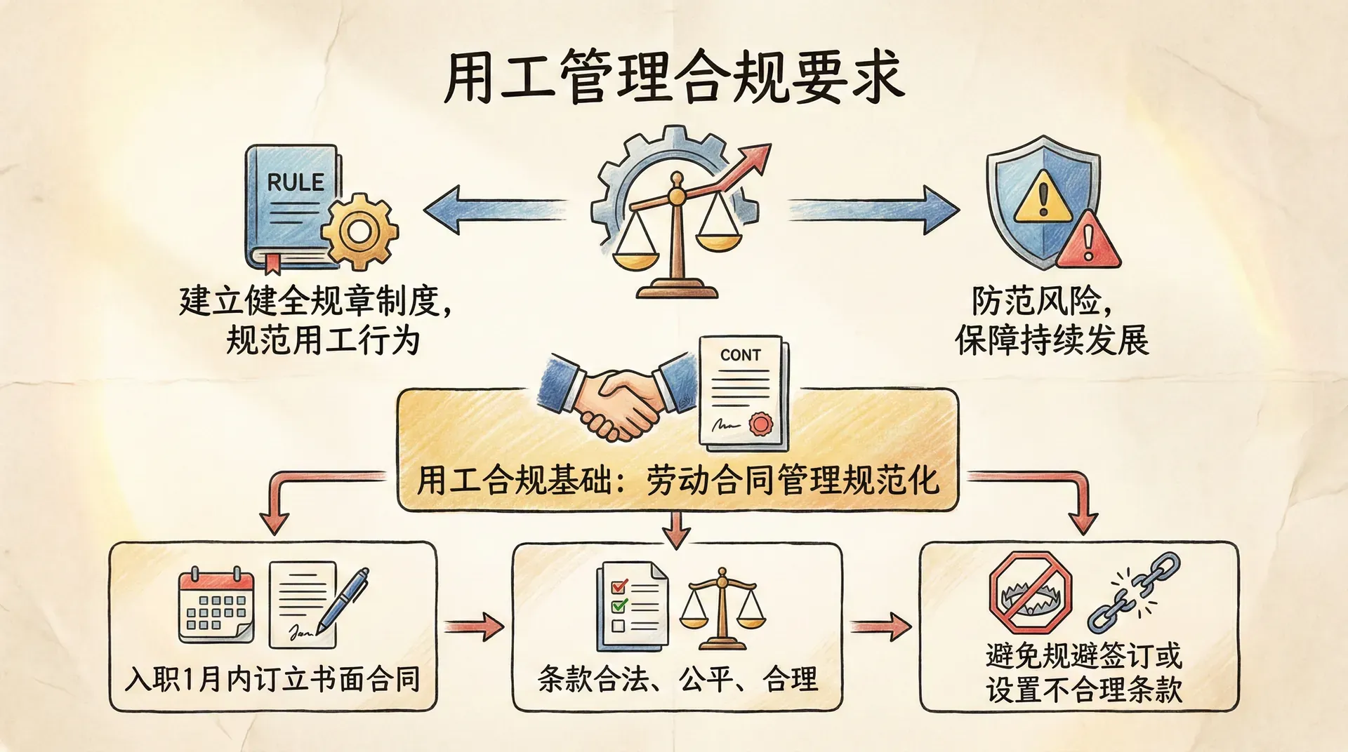 用工管理合规要求