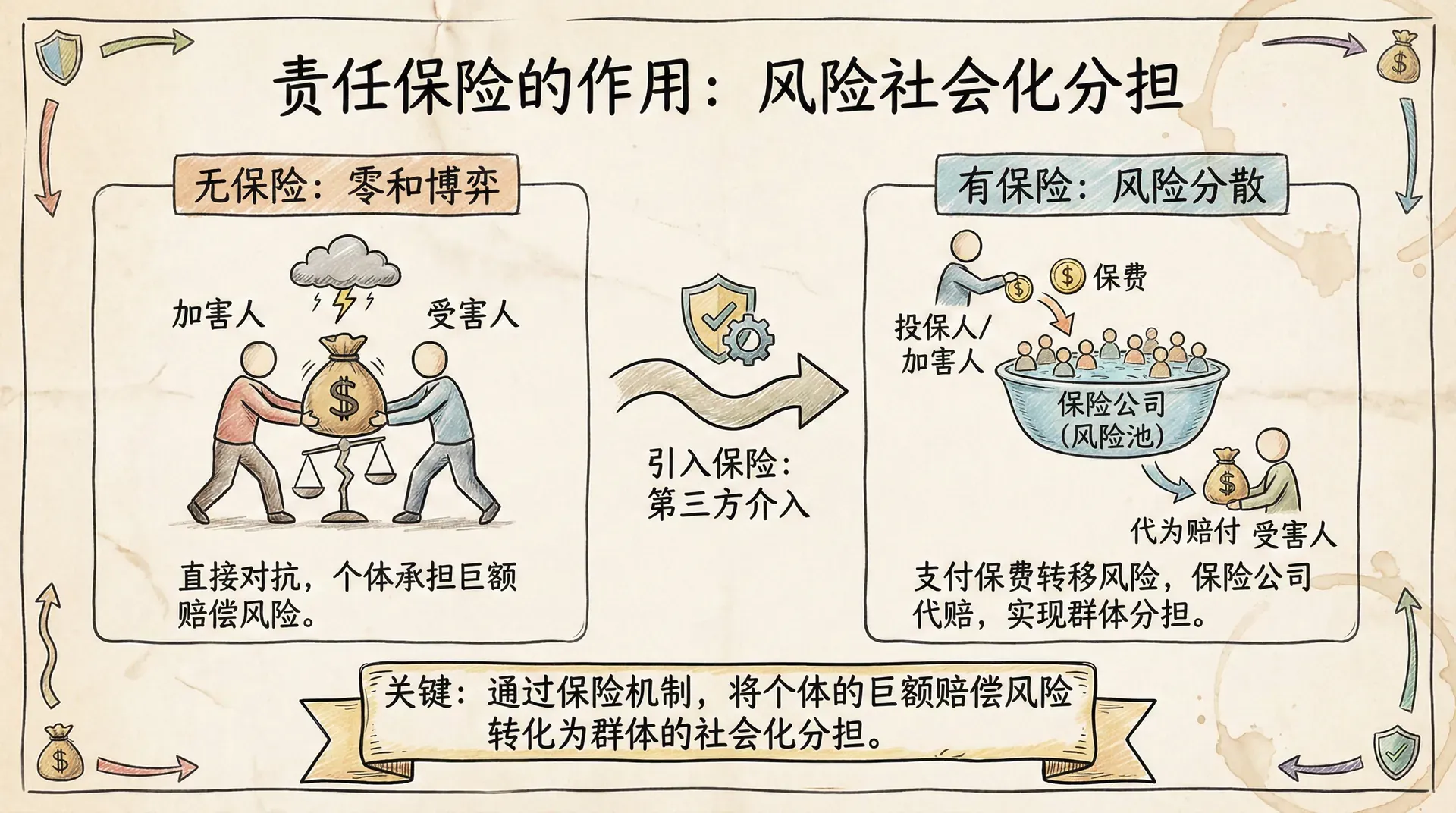 责任保险的作用