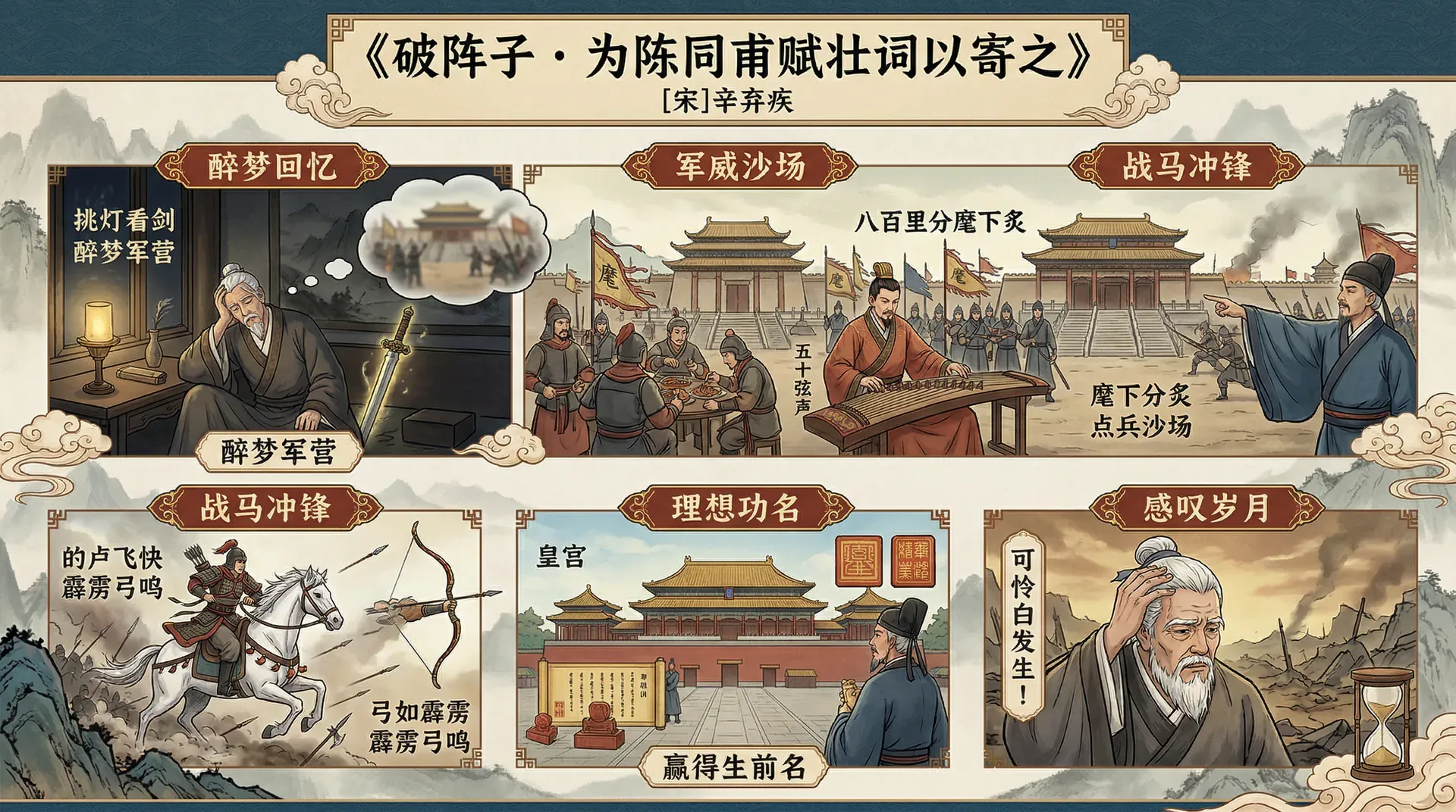 破阵子·为陈同甫赋壮词以寄之