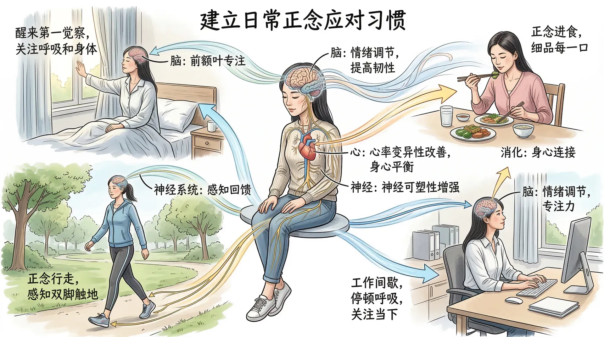 建立日常正念应对习惯