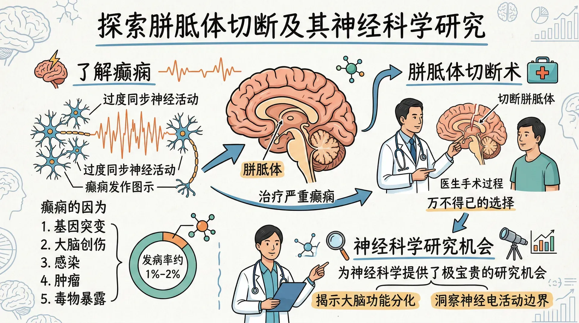 胼胝体切断研究