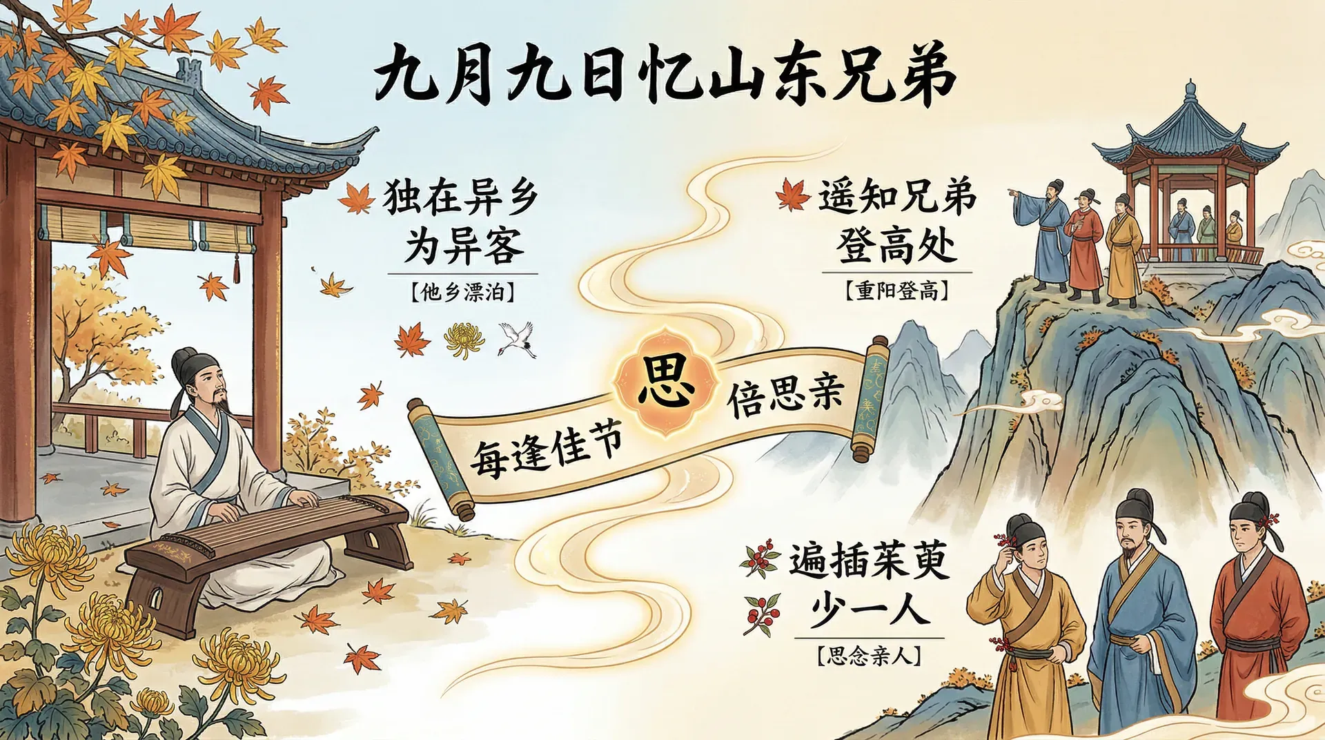 九月九日忆山东兄弟