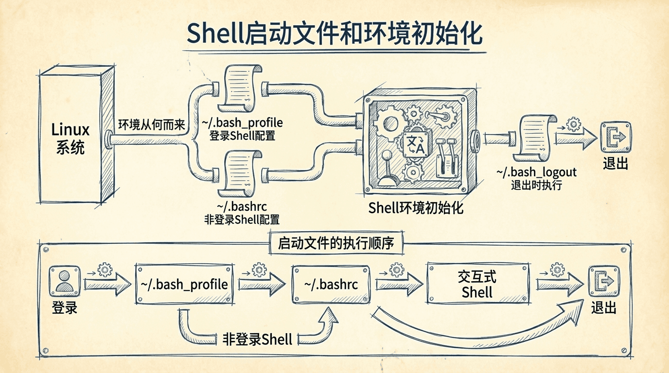 Shell启动文件和环境初始化