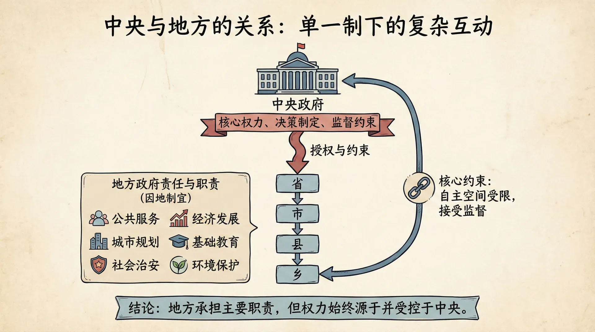 中央与地方的关系