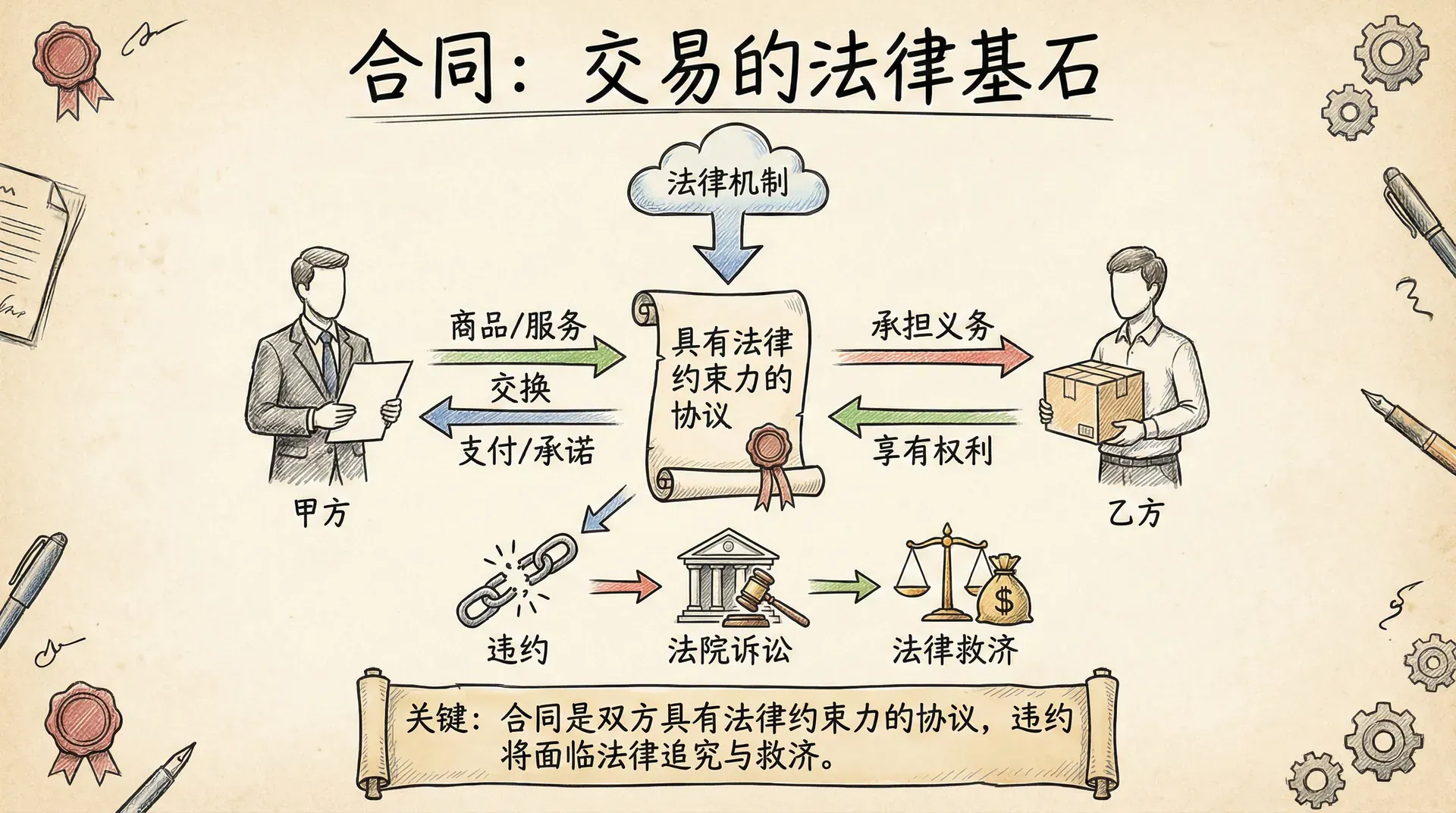 合同的角色与基本概念