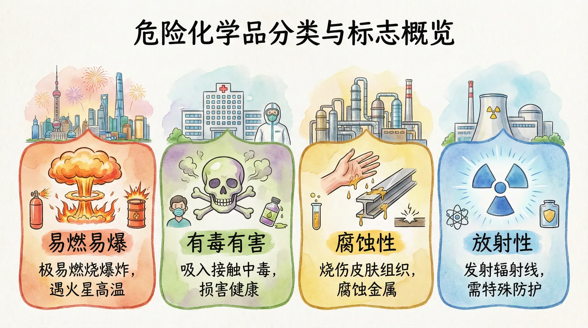 危险化学品的范围