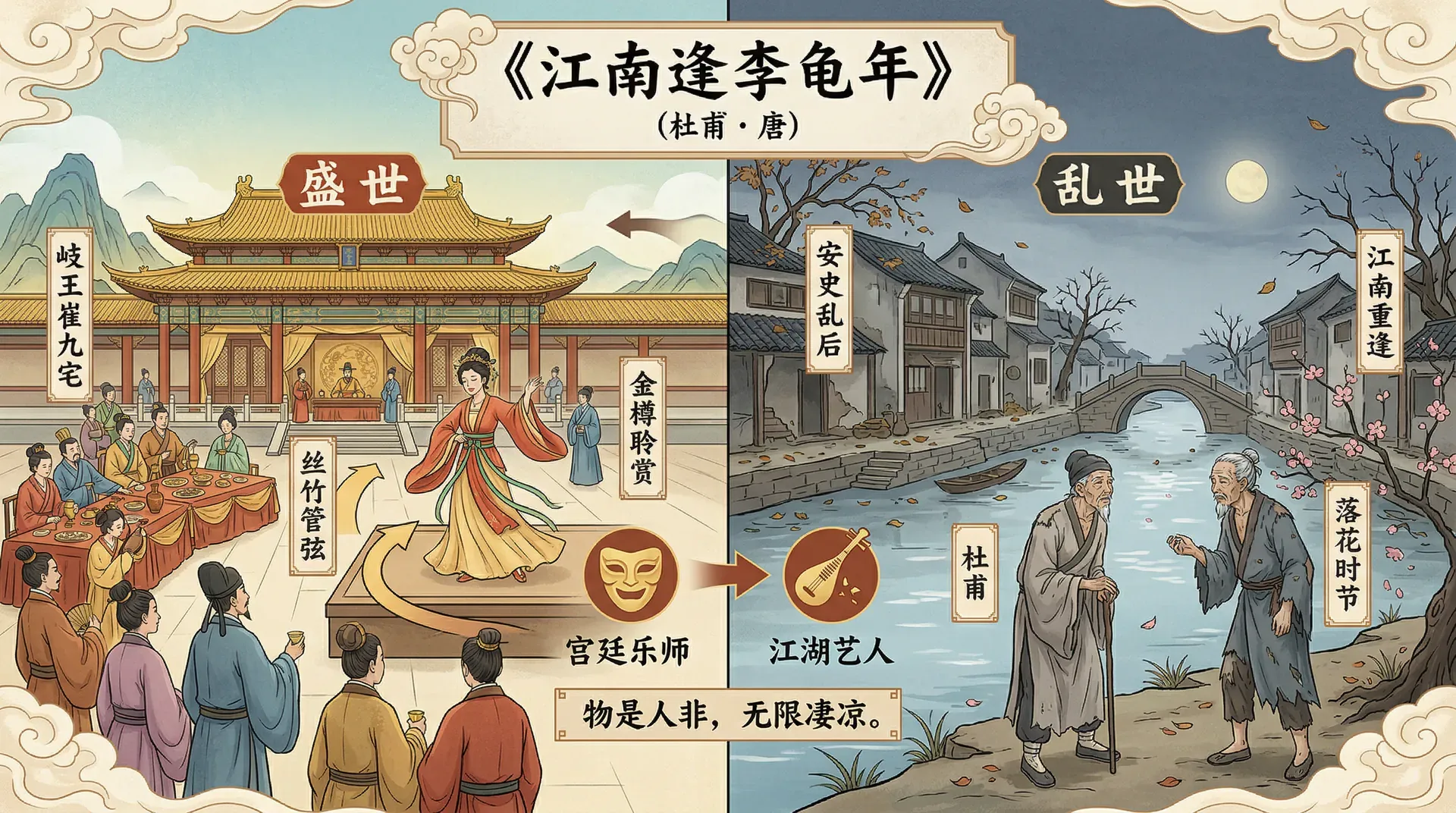 江南逢李龟年