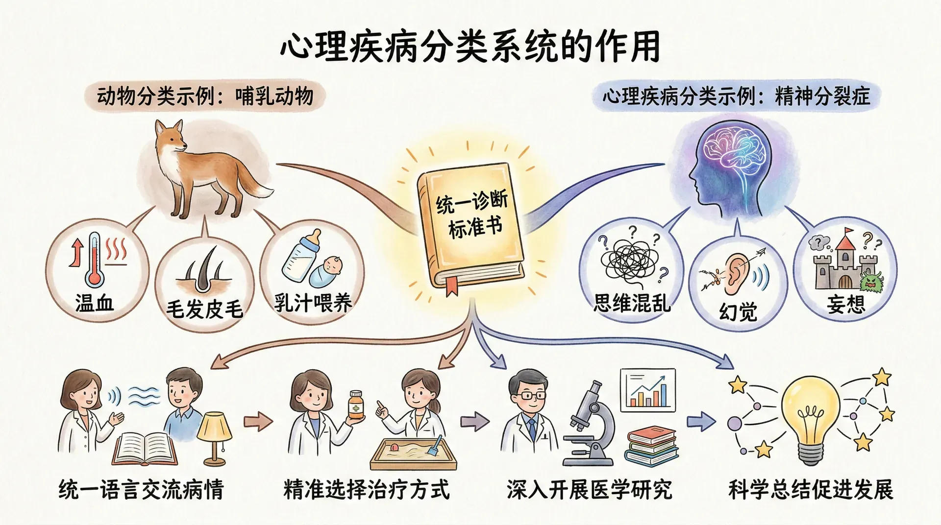 心理疾病的分类