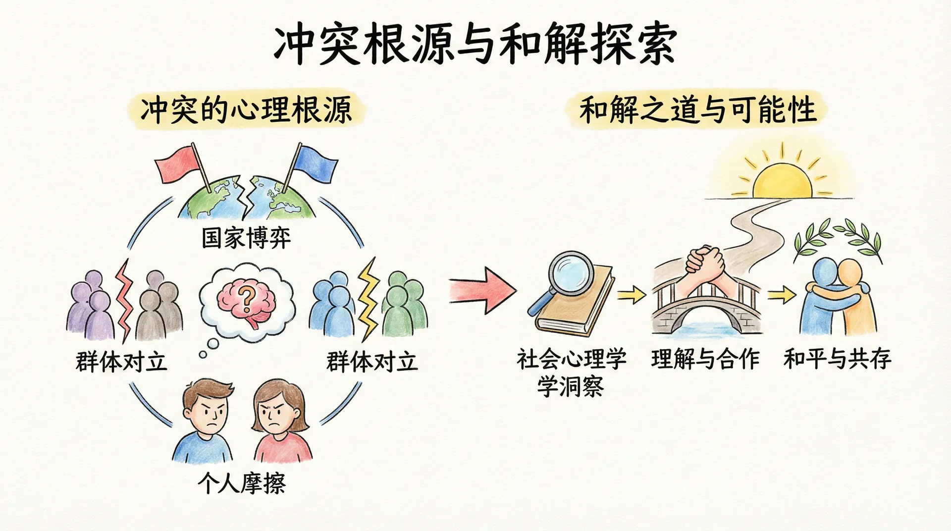 冲突的根源与和解之道
