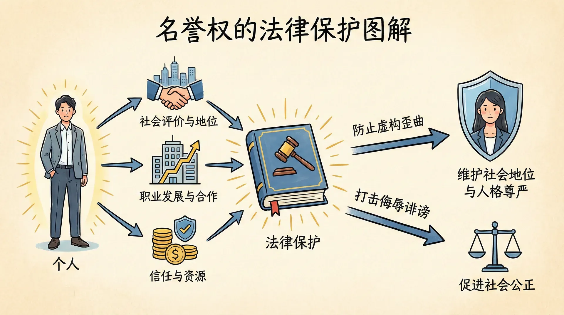 名誉权的法律保护