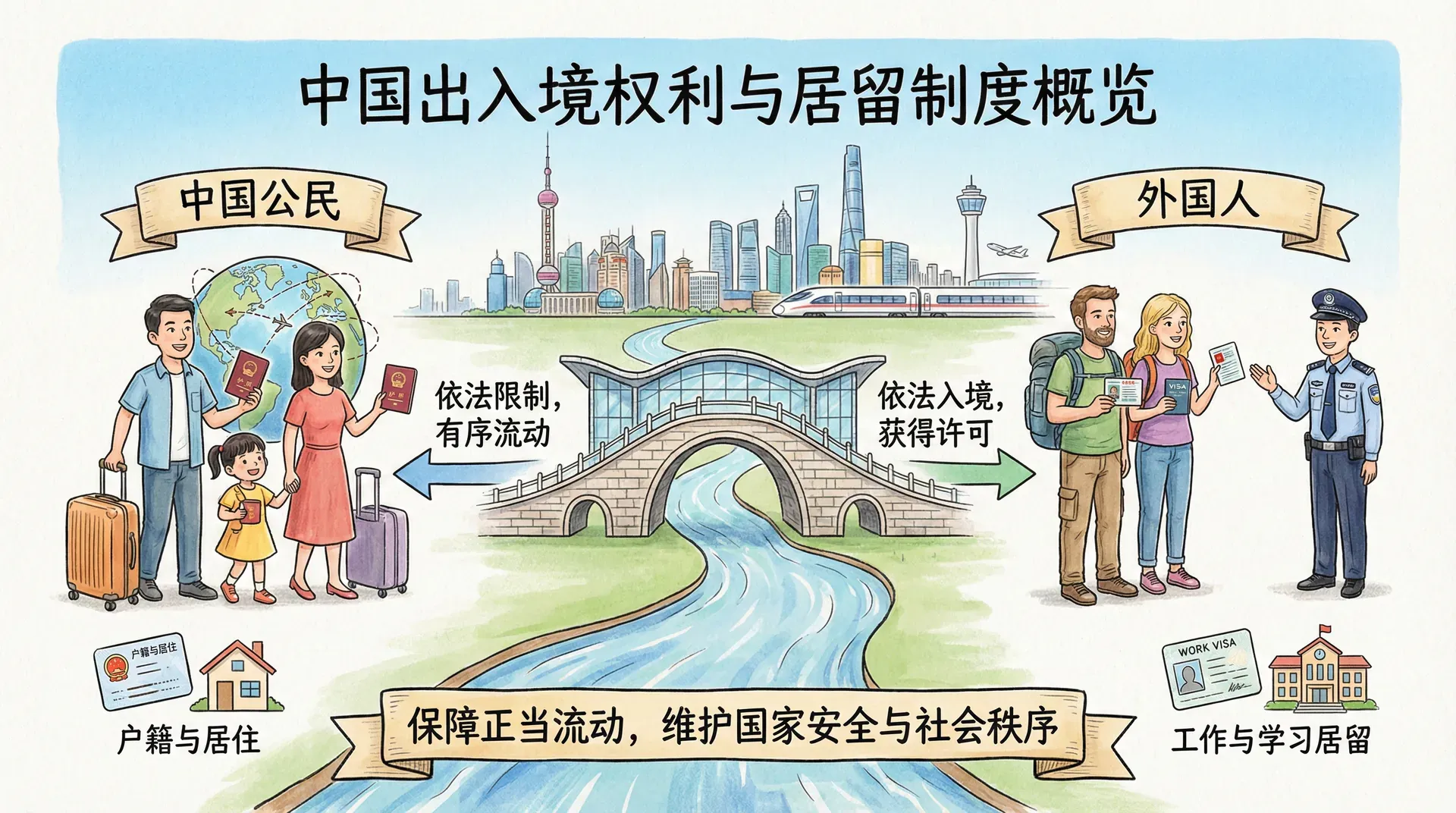 出入境权利与居留制度