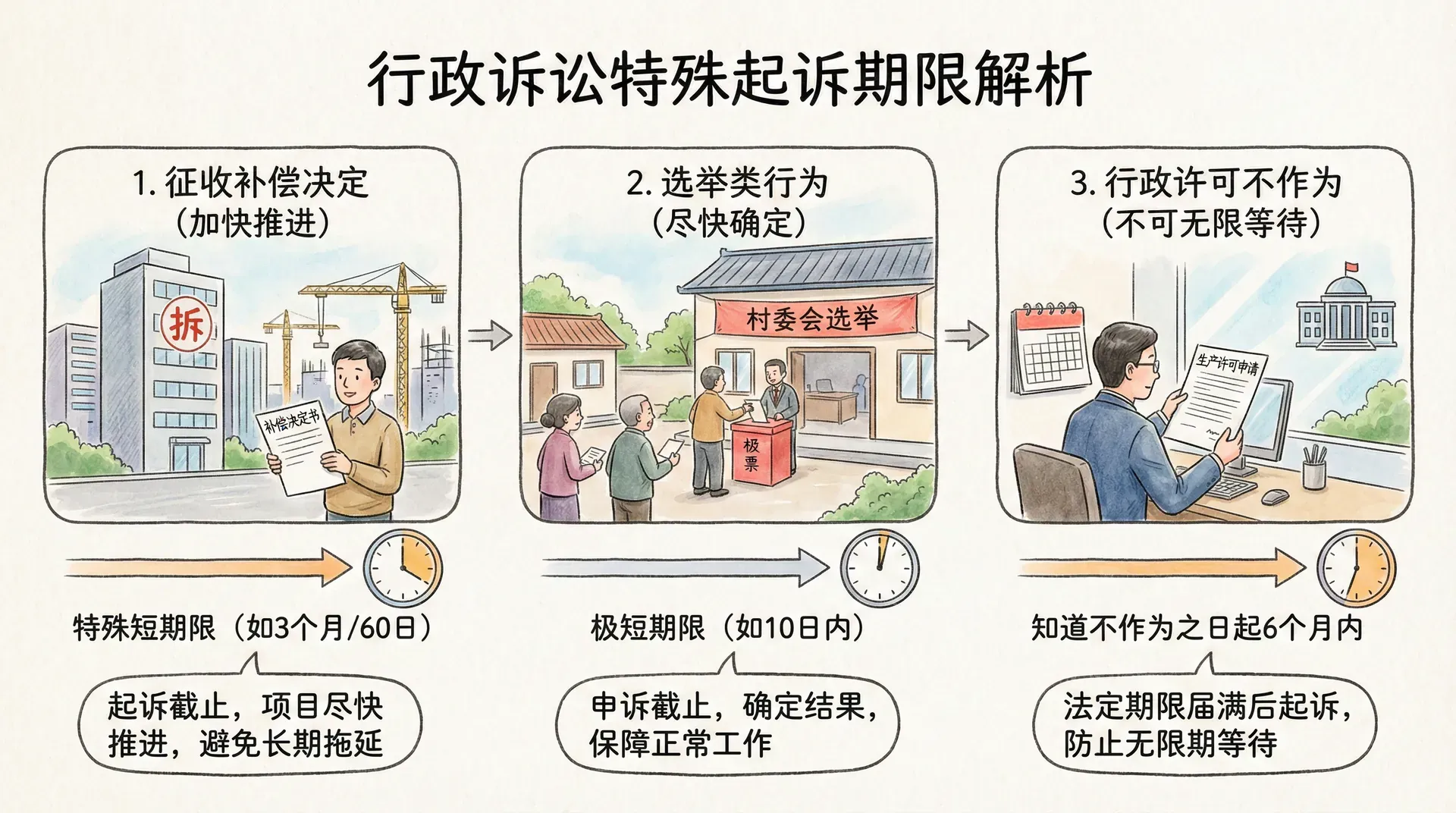 起诉期限的特殊规定