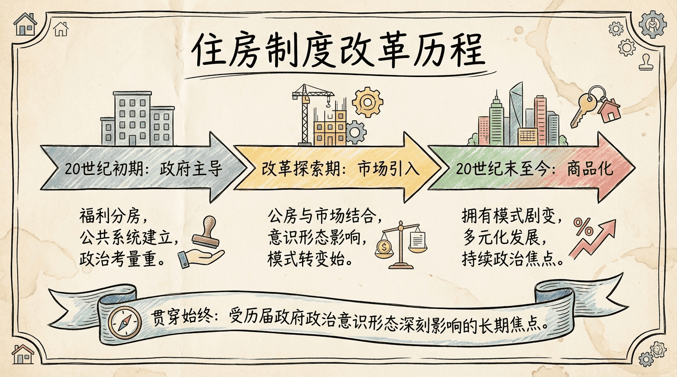住房制度改革历程