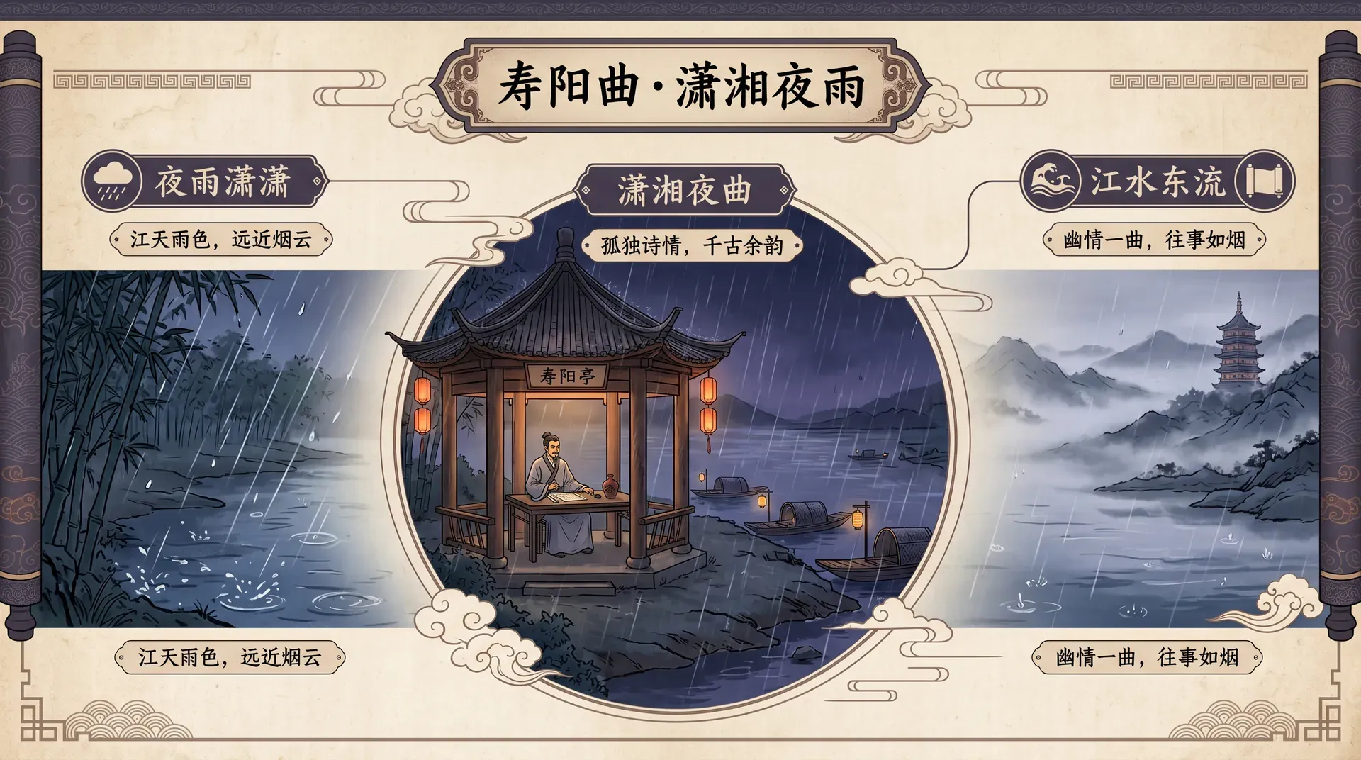 寿阳曲·潇湘夜雨