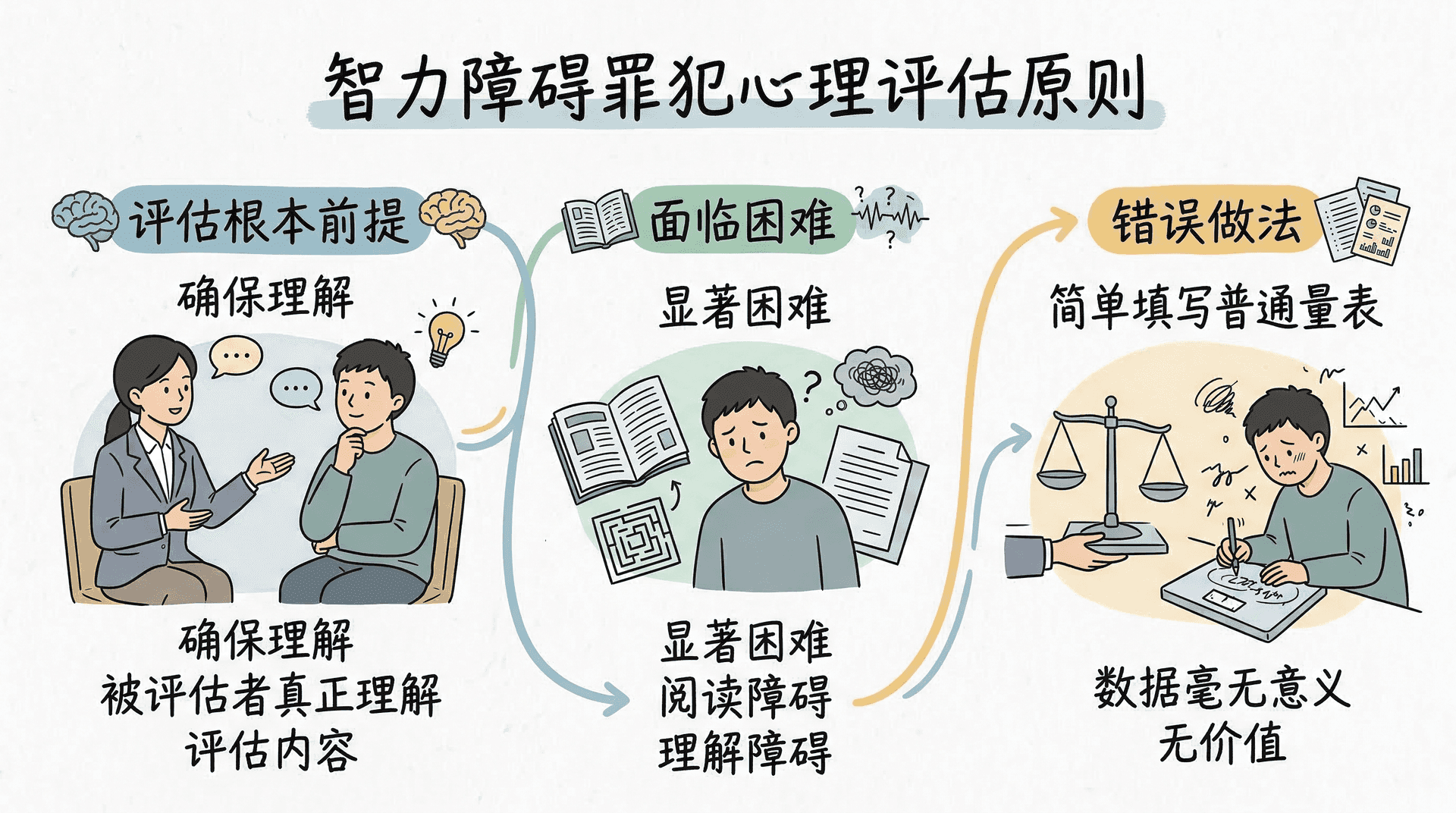 智力障碍罪犯评估的基本原则