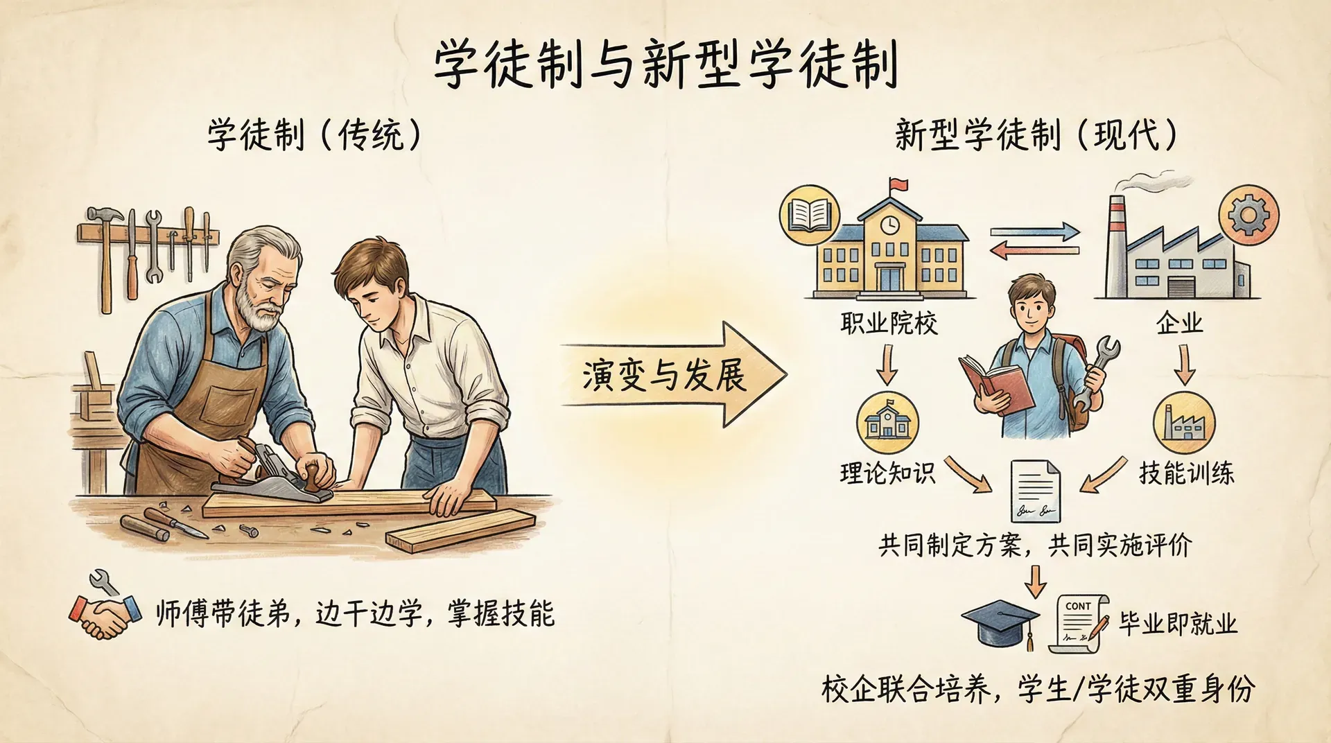 学徒制与新型学徒制