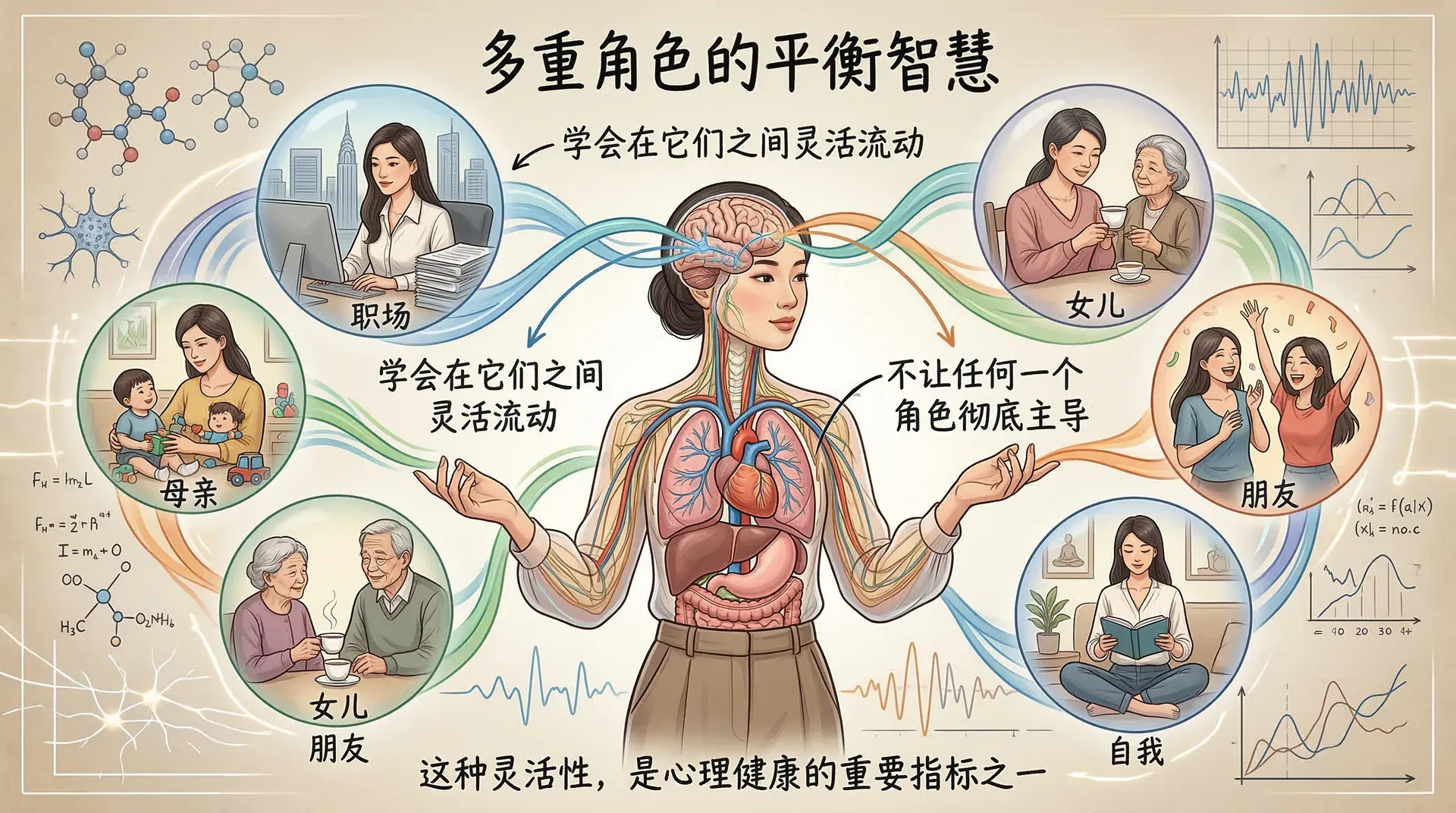 多重角色的平衡智慧