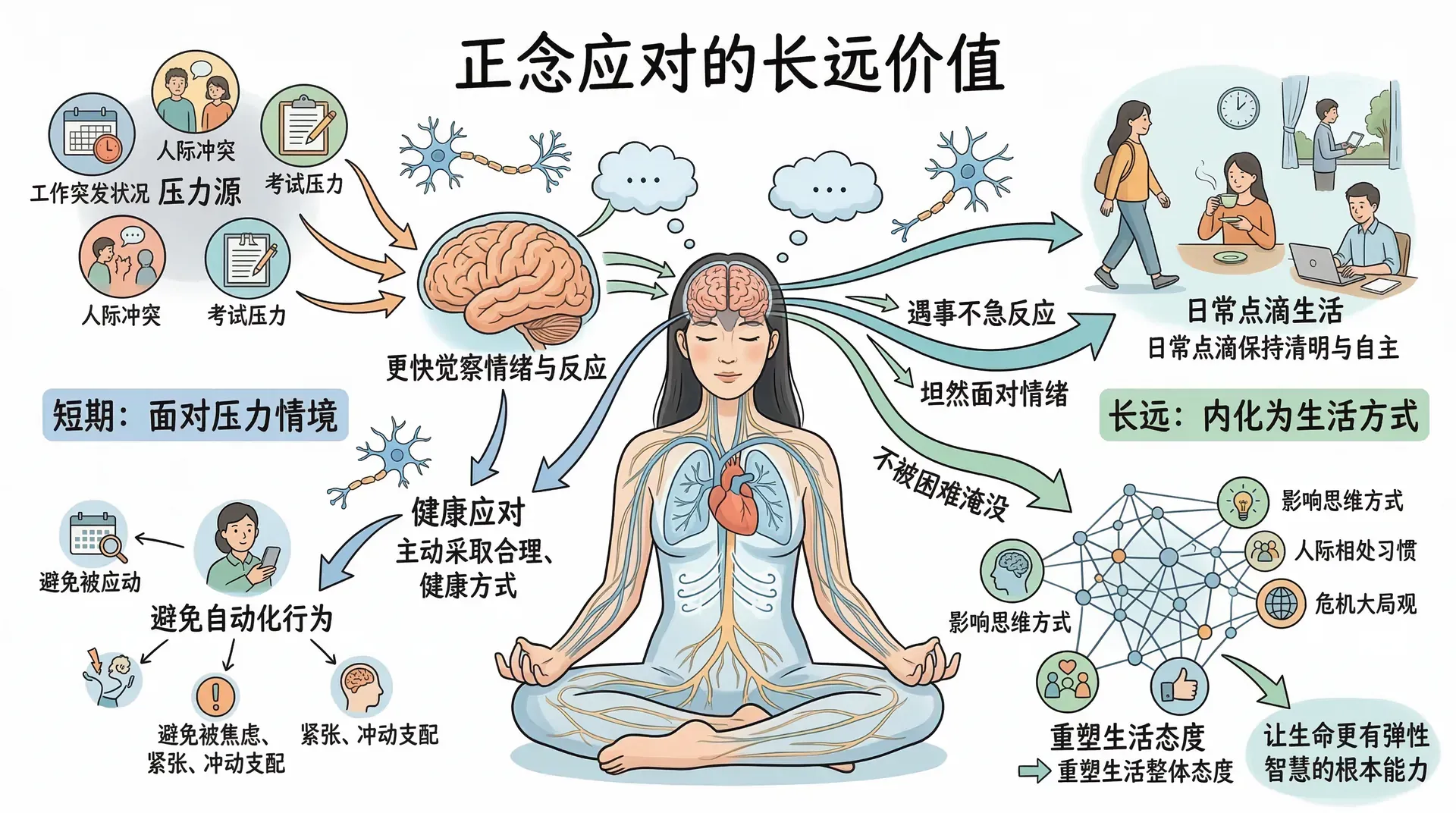 正念应对的长远价值
