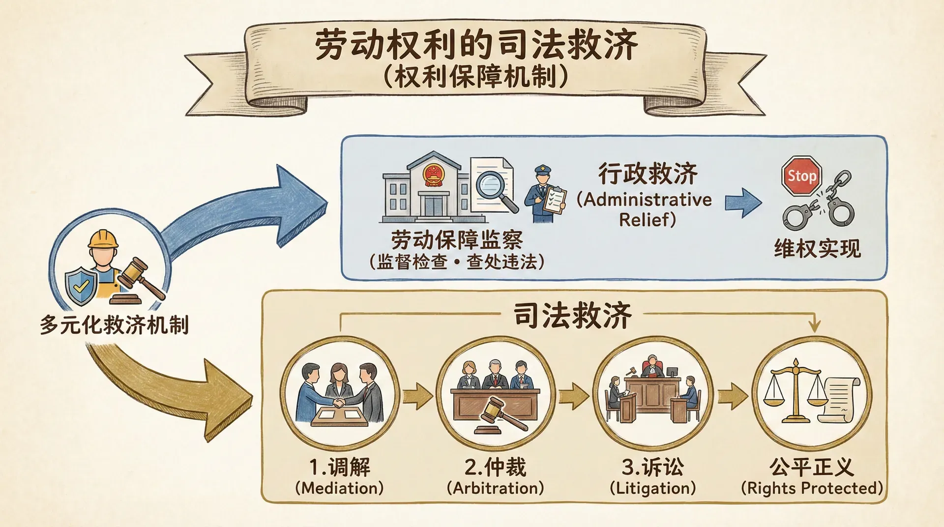 劳动权利的司法救济