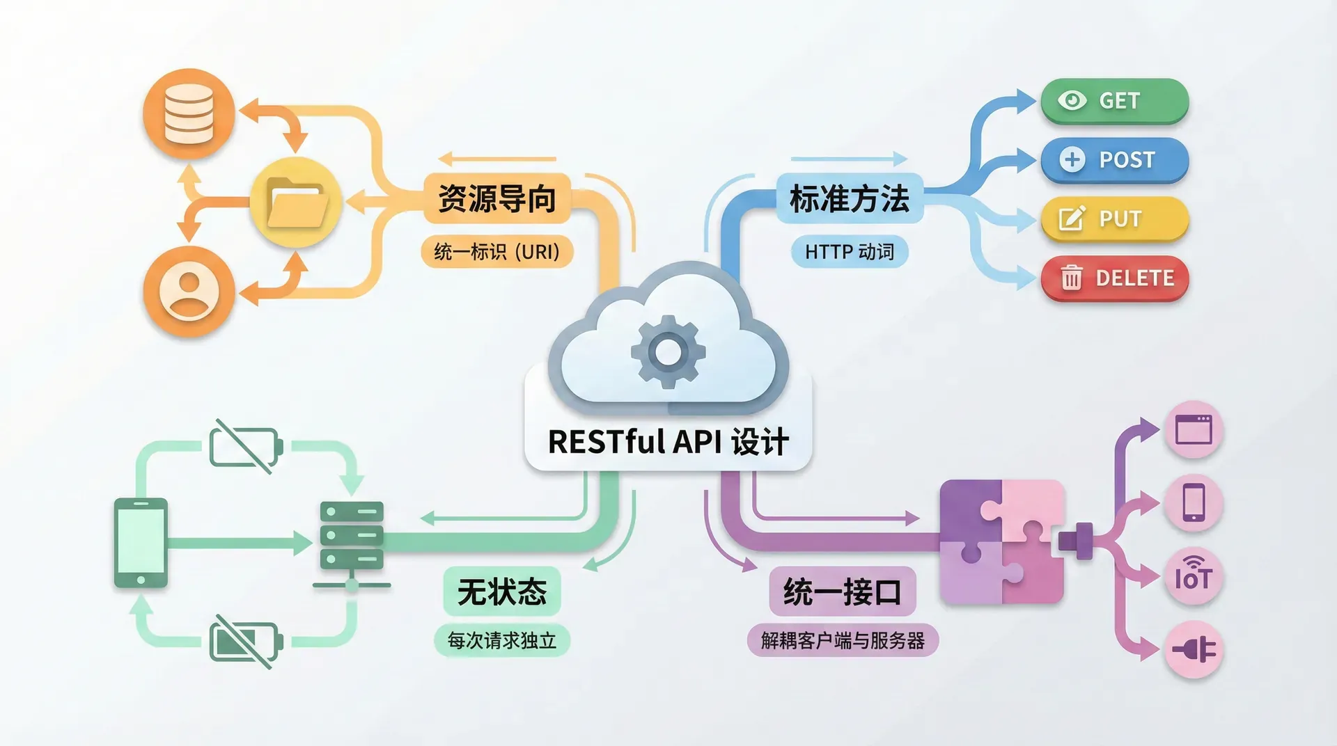 RESTful API设计与微服务架构