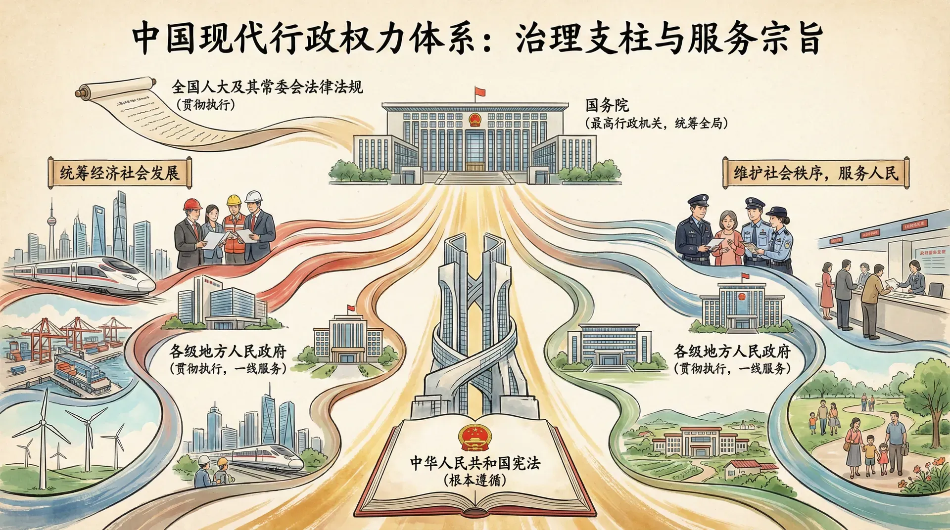 中国的行政权力体系